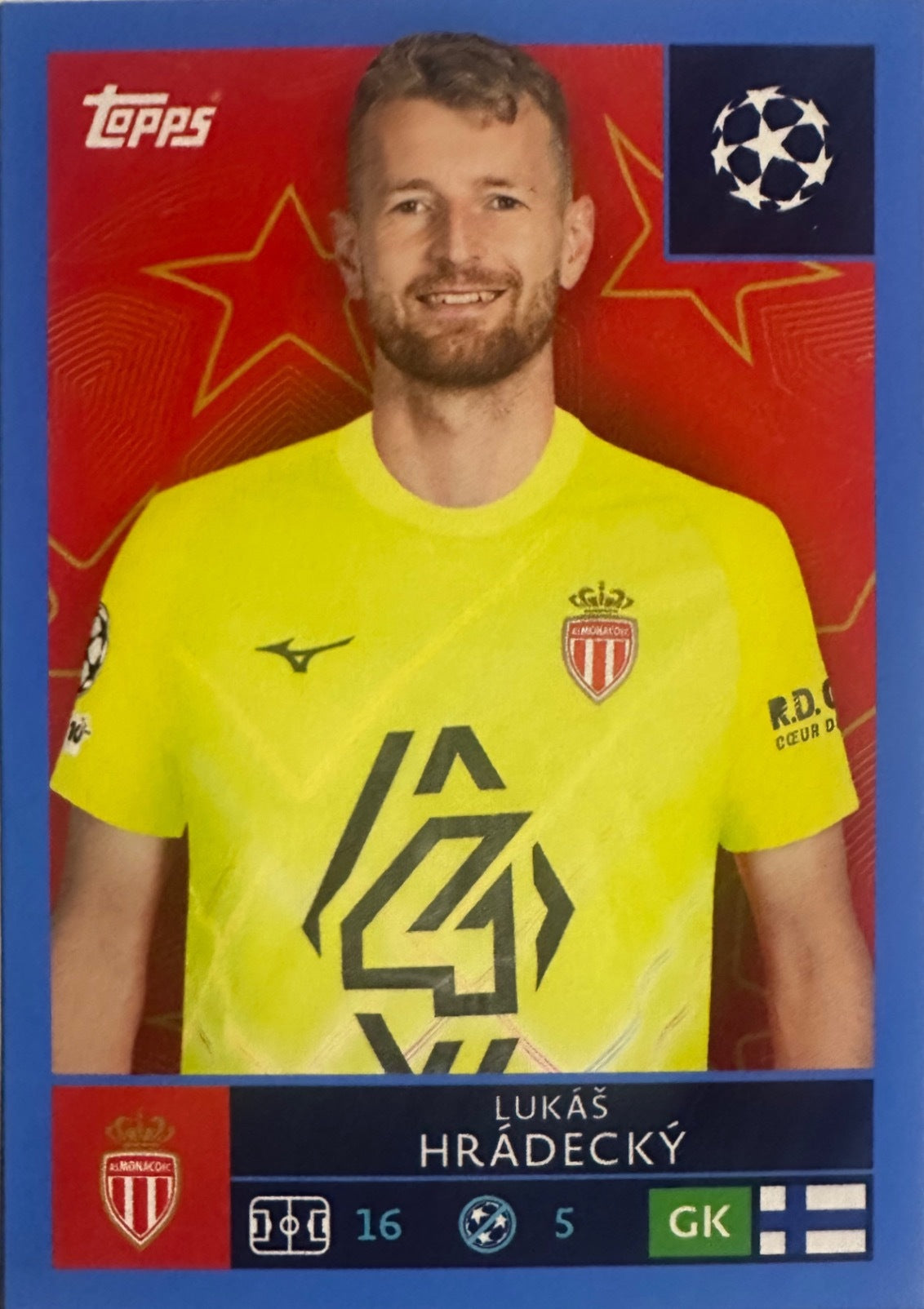 Topps UCL Champions League 2025/26 - Scegli Figurina Parallel Blue Black Red