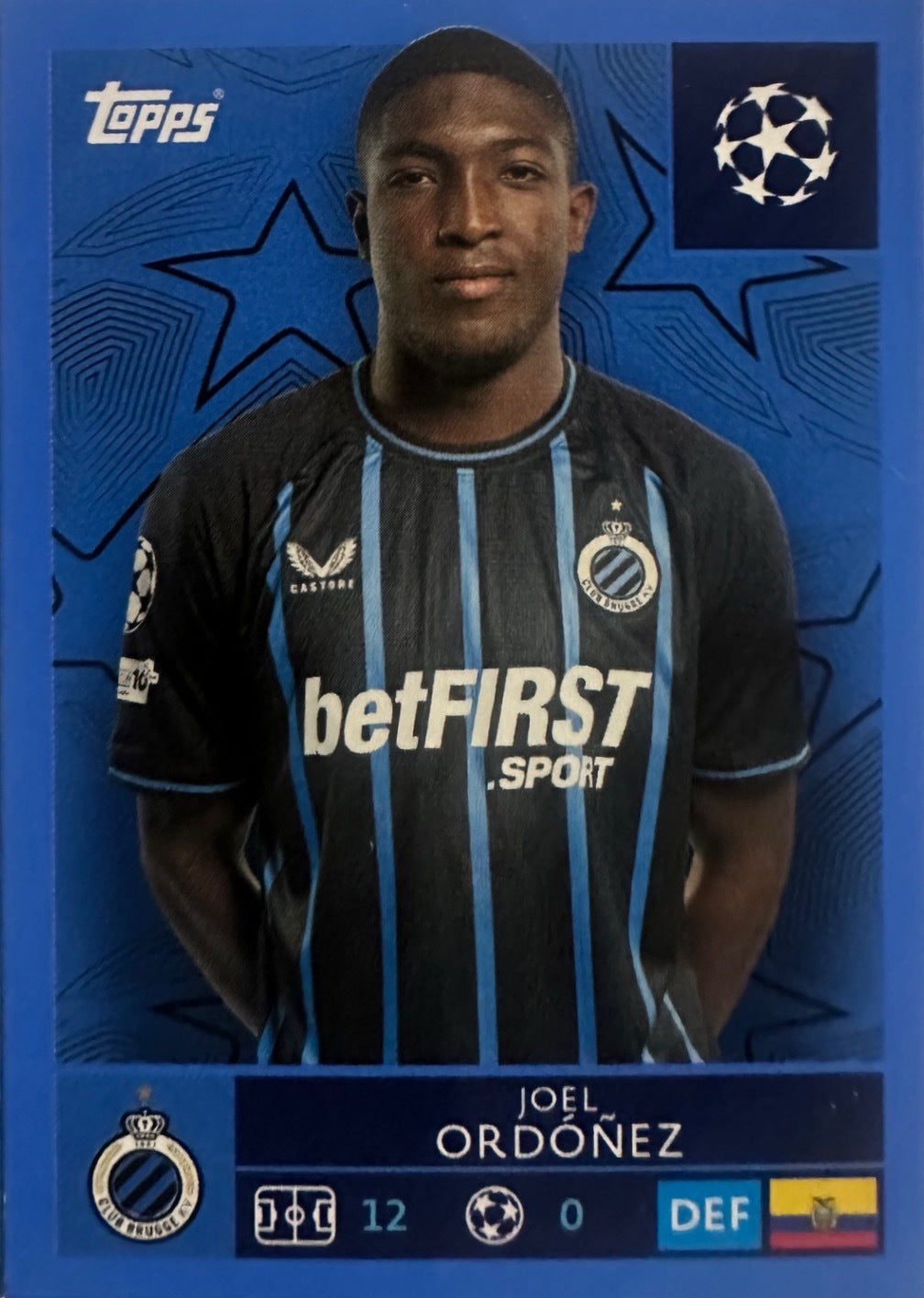 Topps UCL Champions League 2025/26 - Scegli Figurina Parallel Blue Black Red