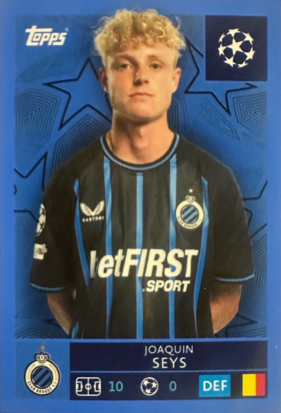 Topps UCL Champions League 2025/26 - Scegli Figurina Parallel Blue Black Red