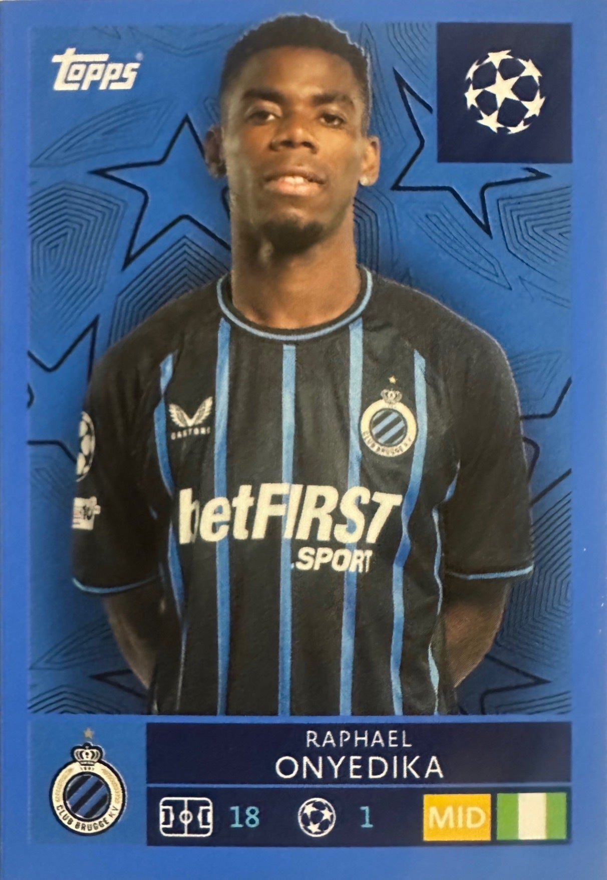 Topps UCL Champions League 2025/26 - Scegli Figurina Parallel Blue Black Red