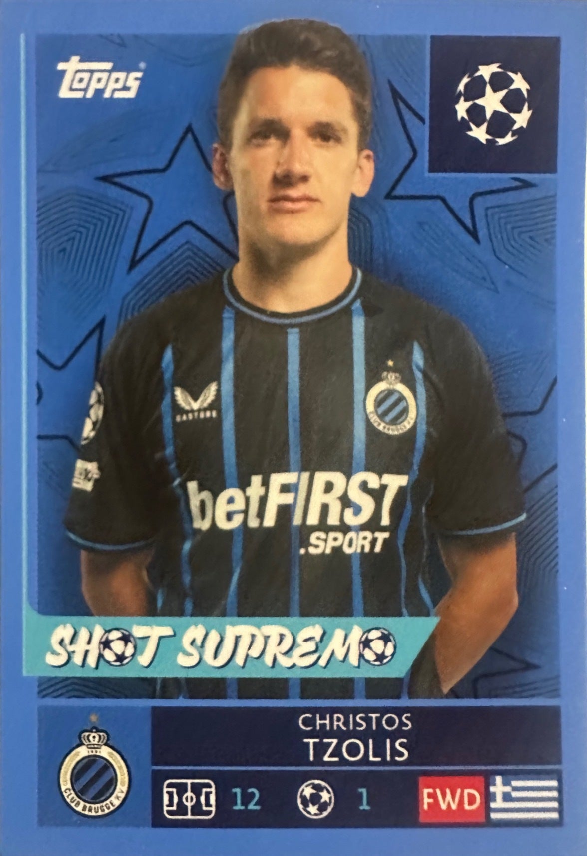 Topps UCL Champions League 2025/26 - Scegli Figurina Parallel Blue Black Red