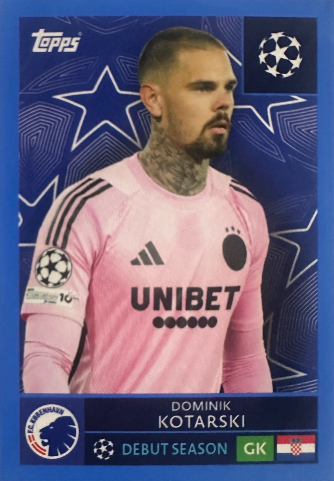 Topps UCL Champions League 2025/26 - Scegli Figurina Parallel Blue Black Red