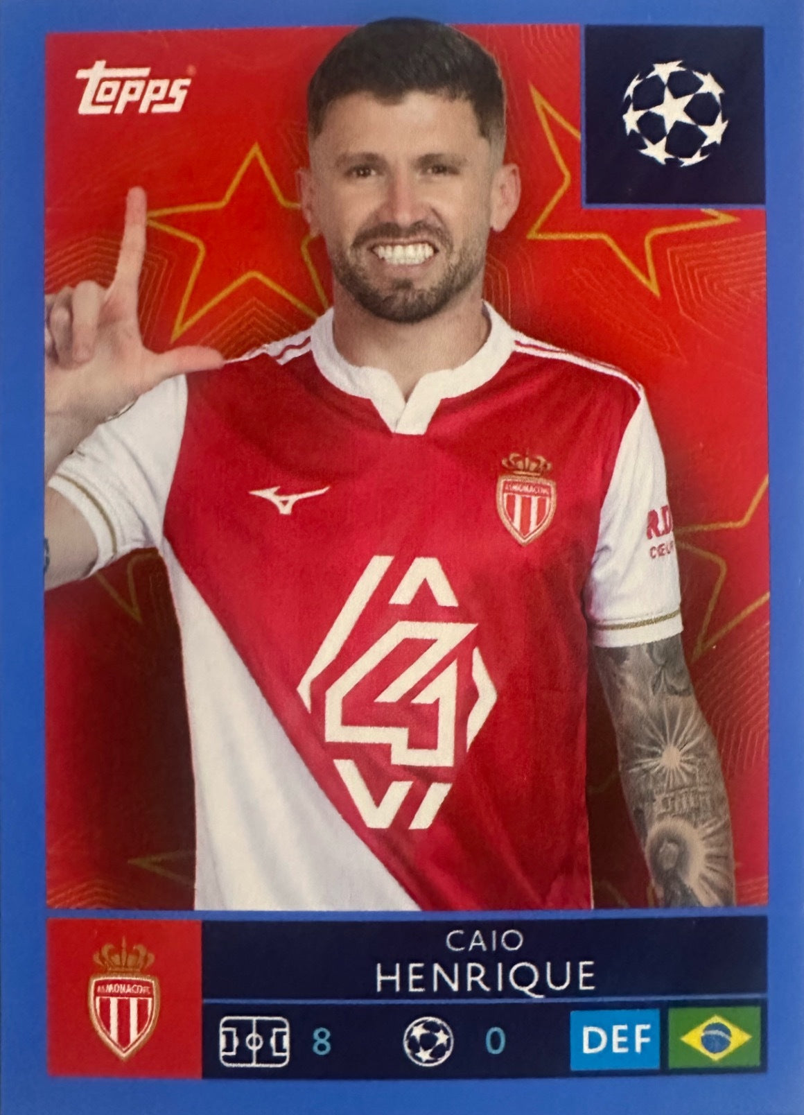 Topps UCL Champions League 2025/26 - Scegli Figurina Parallel Blue Black Red