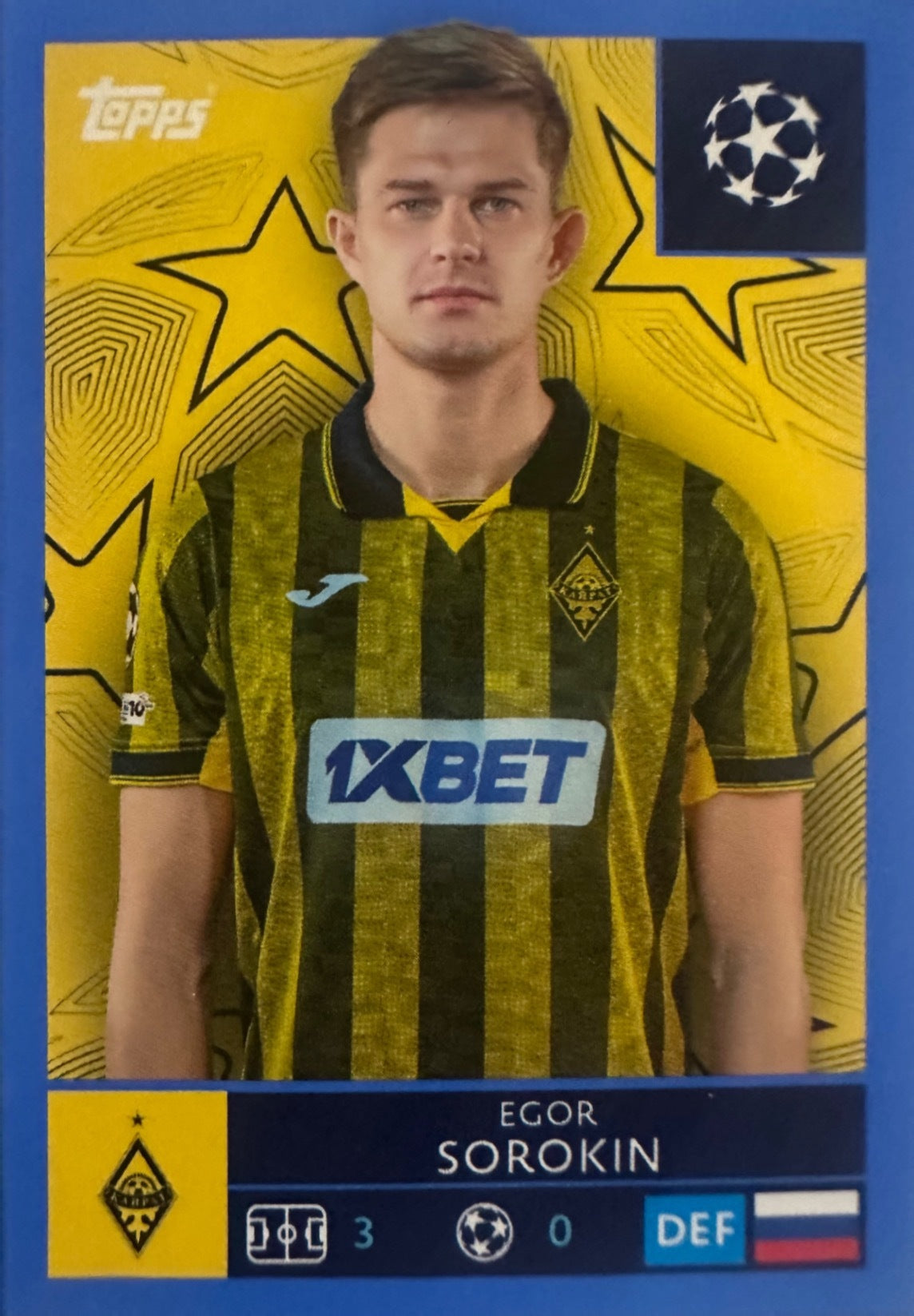 Topps UCL Champions League 2025/26 - Scegli Figurina Parallel Blue Black Red