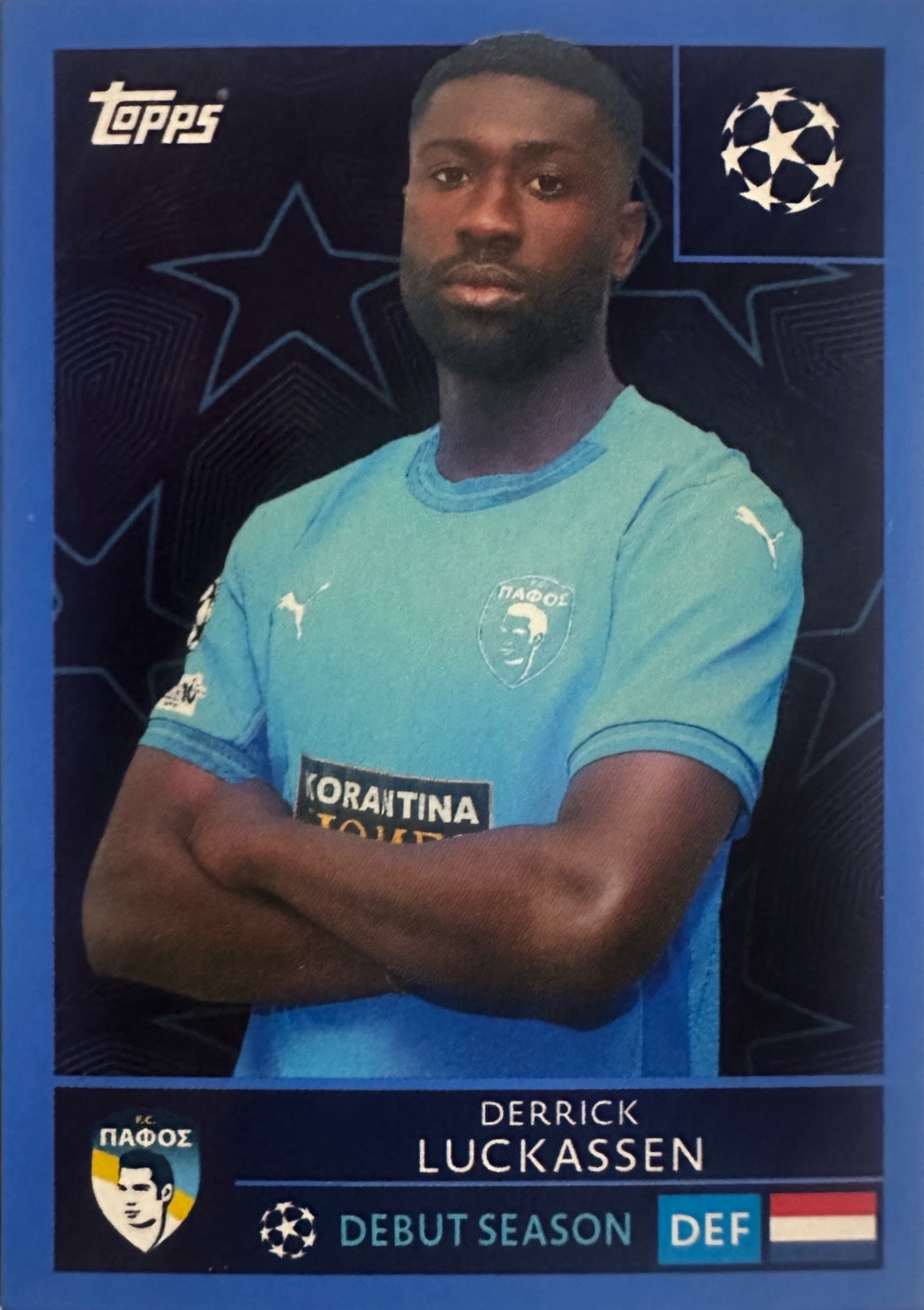 Topps UCL Champions League 2025/26 - Scegli Figurina Parallel Blue Black Red