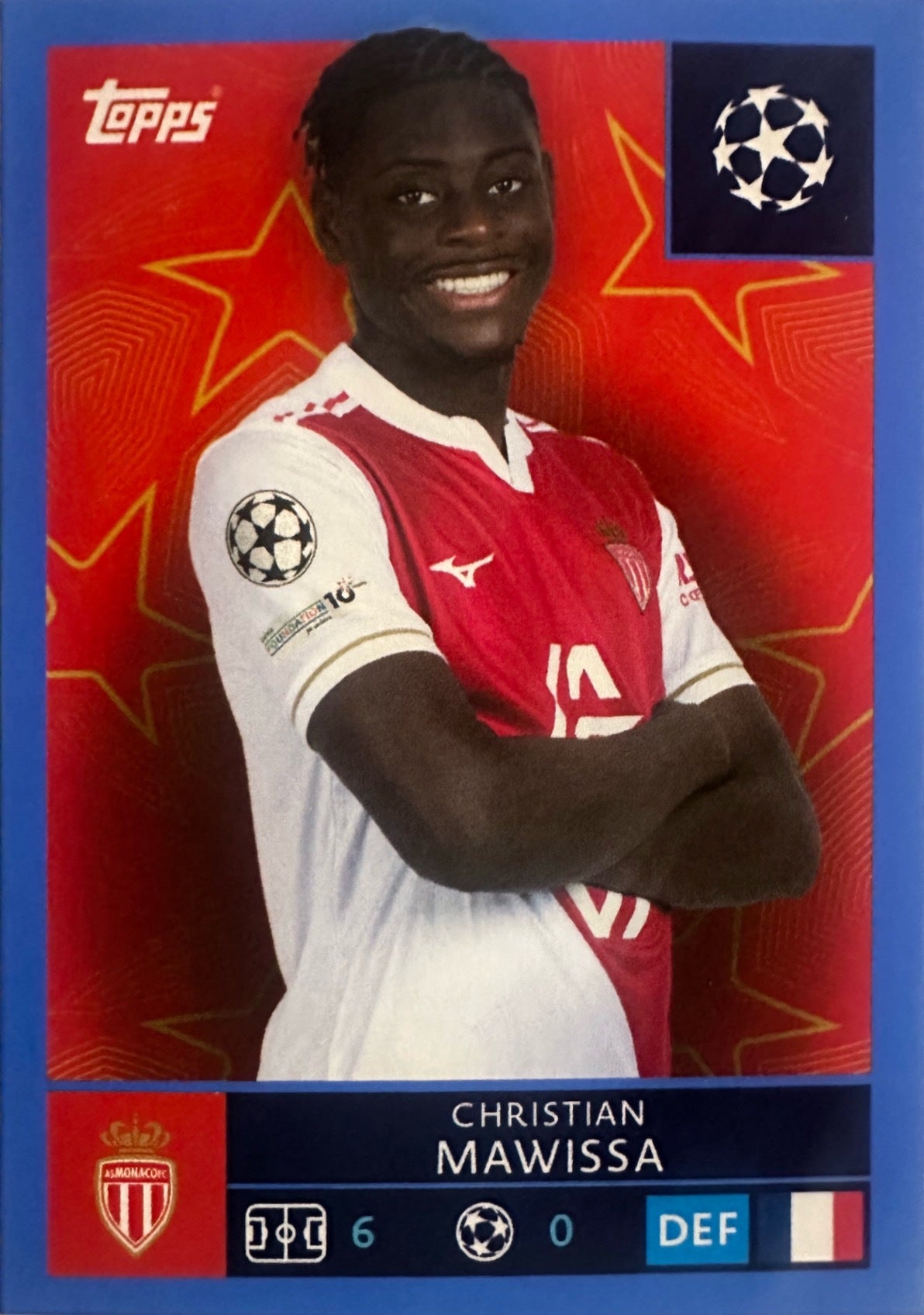 Topps UCL Champions League 2025/26 - Scegli Figurina Parallel Blue Black Red