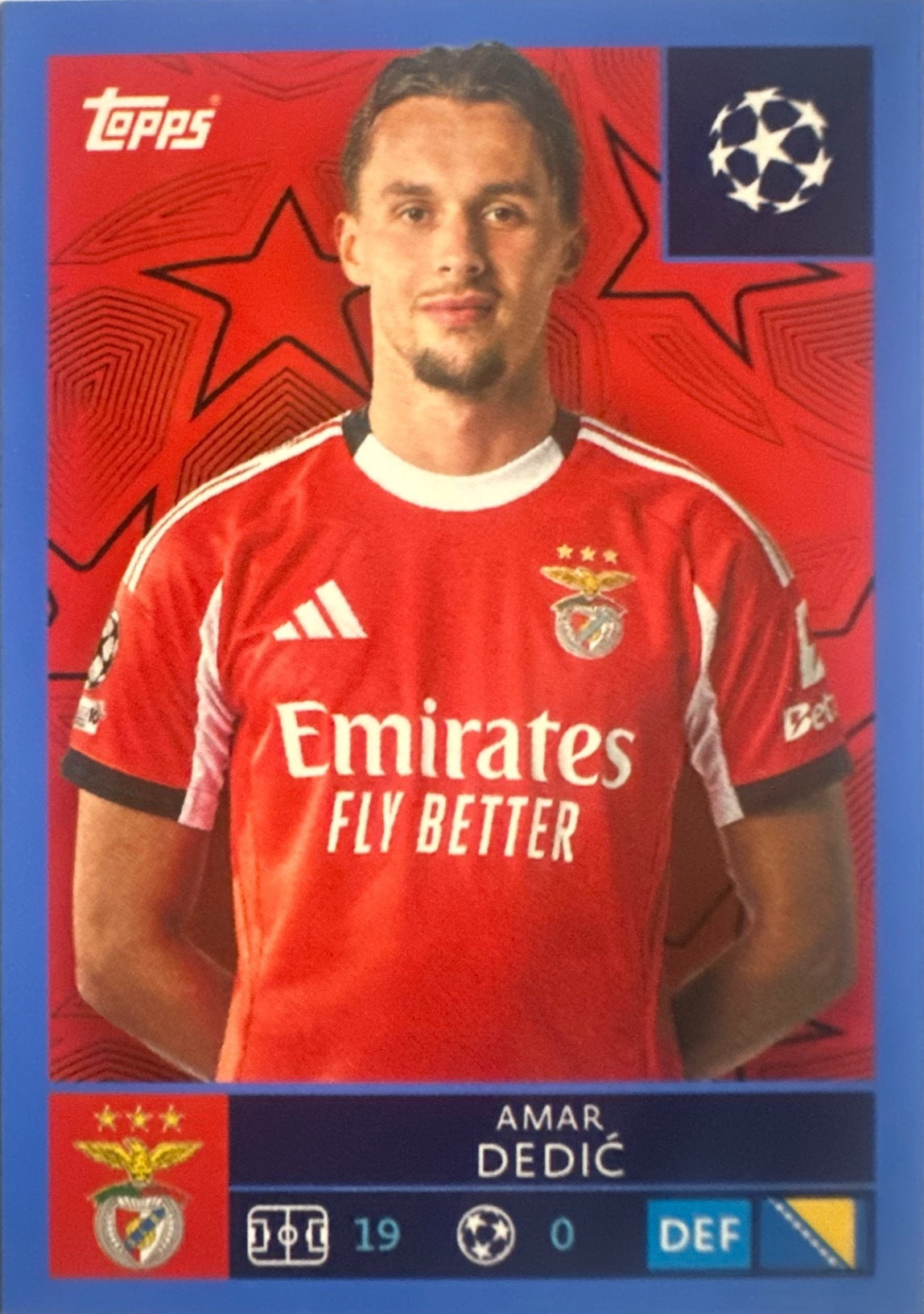 Topps UCL Champions League 2025/26 - Scegli Figurina Parallel Blue Black Red