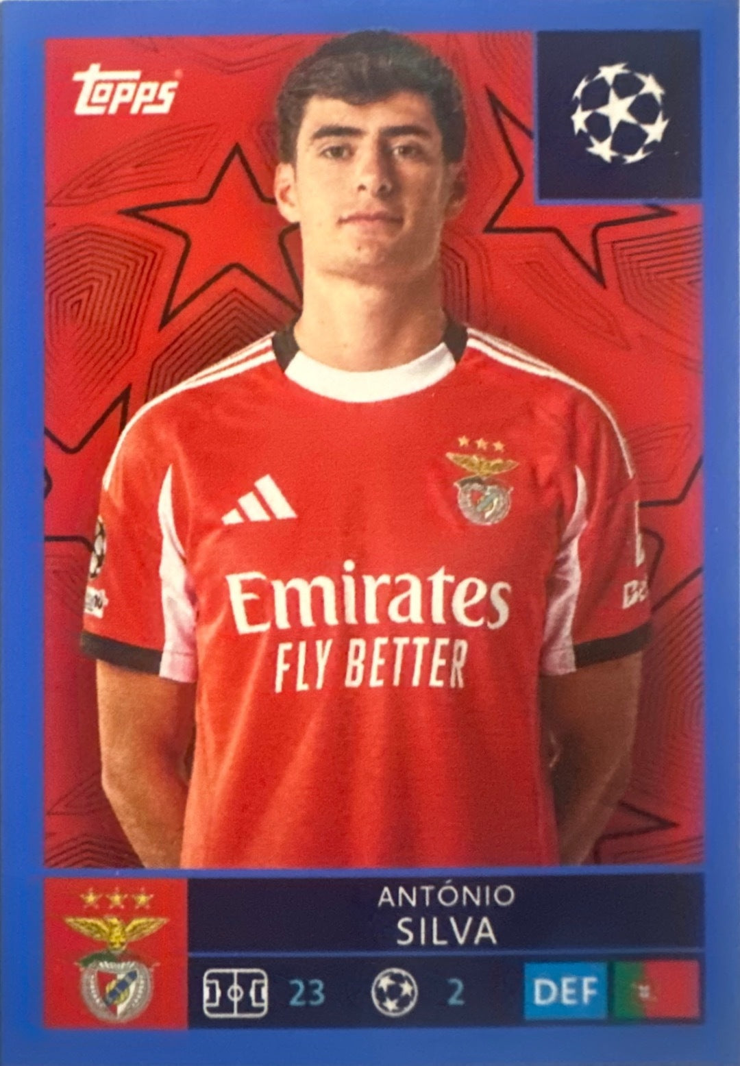 Topps UCL Champions League 2025/26 - Scegli Figurina Parallel Blue Black Red