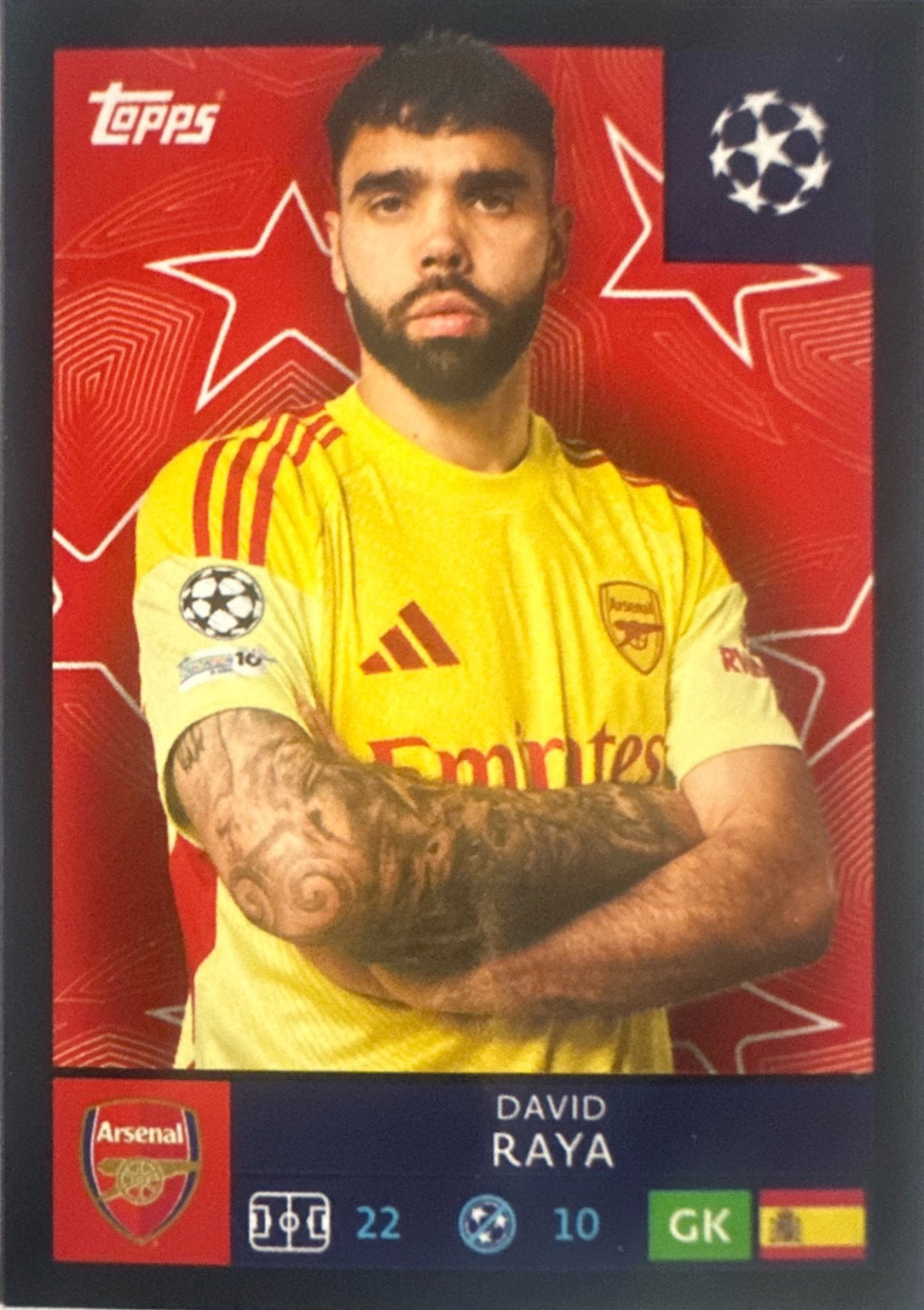 Topps UCL Champions League 2025/26 - Scegli Figurina Parallel Blue Black Red