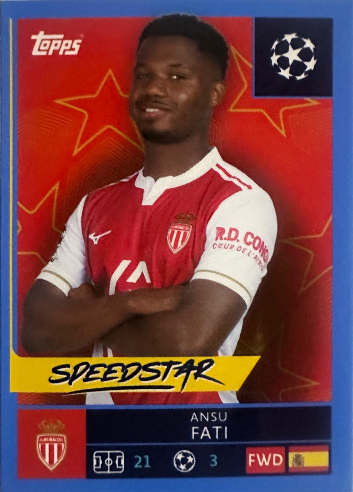 Topps UCL Champions League 2025/26 - Scegli Figurina Parallel Blue Black Red