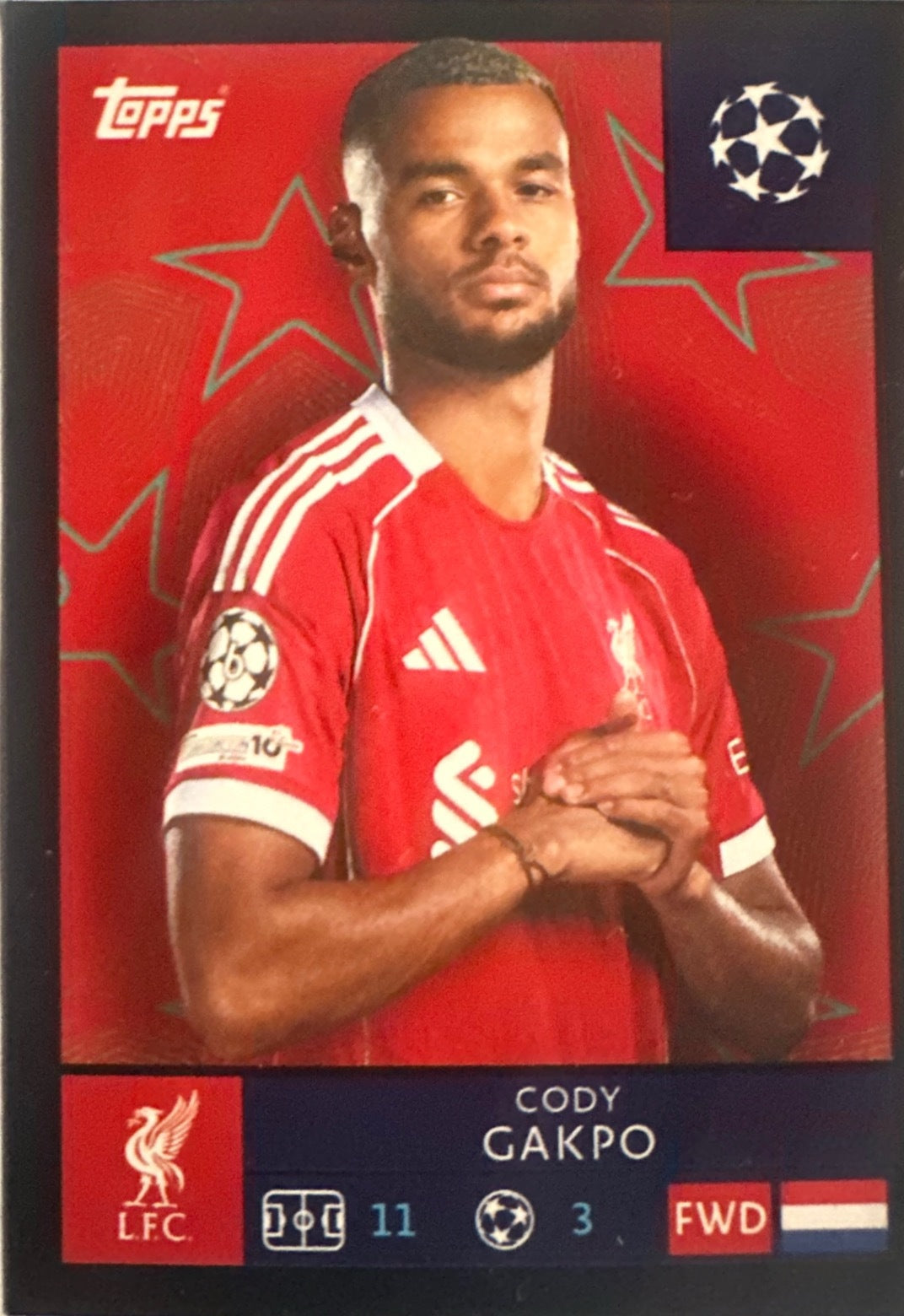 Topps UCL Champions League 2025/26 - Scegli Figurina Parallel Blue Black Red