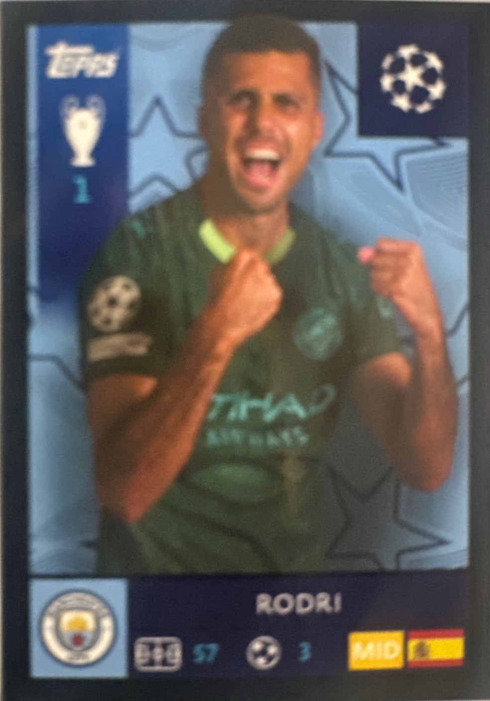 Topps UCL Champions League 2025/26 - Scegli Figurina Parallel Blue Black Red