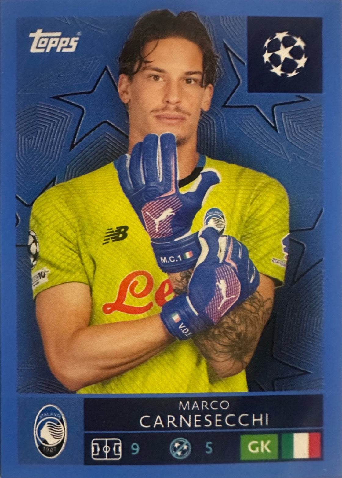 Topps UCL Champions League 2025/26 - Scegli Figurina Parallel Blue Black Red