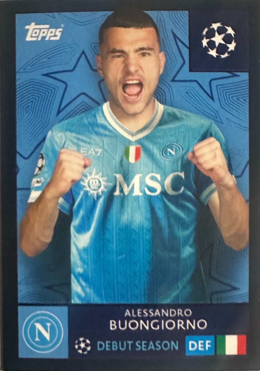 Topps UCL Champions League 2025/26 - Scegli Figurina Parallel Blue Black Red