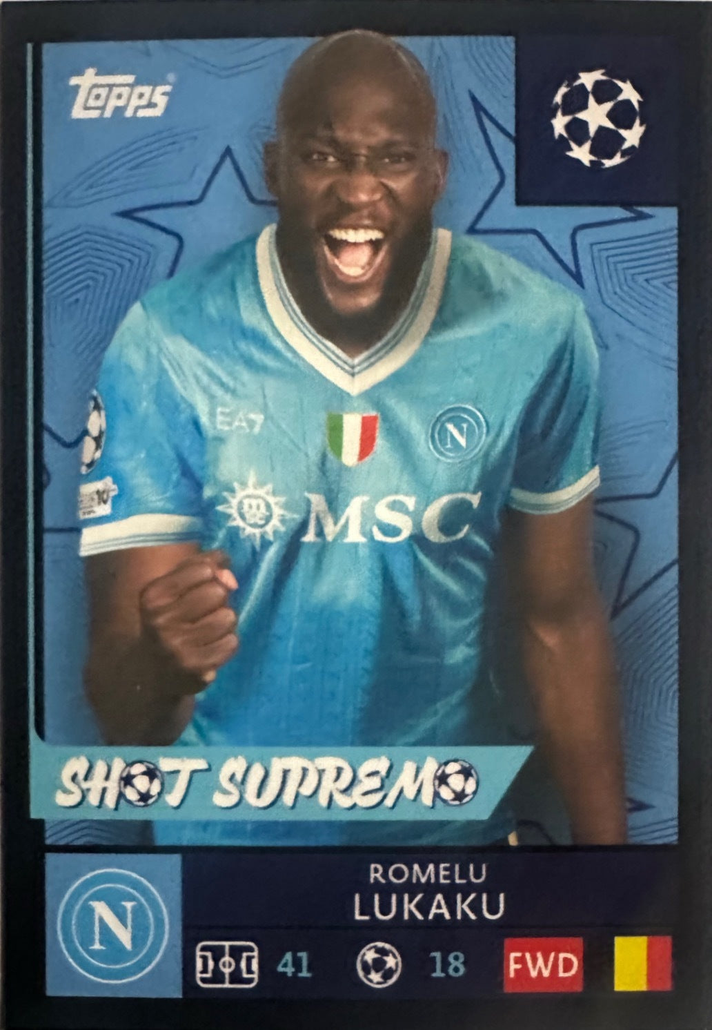 Topps UCL Champions League 2025/26 - Scegli Figurina Parallel Blue Black Red