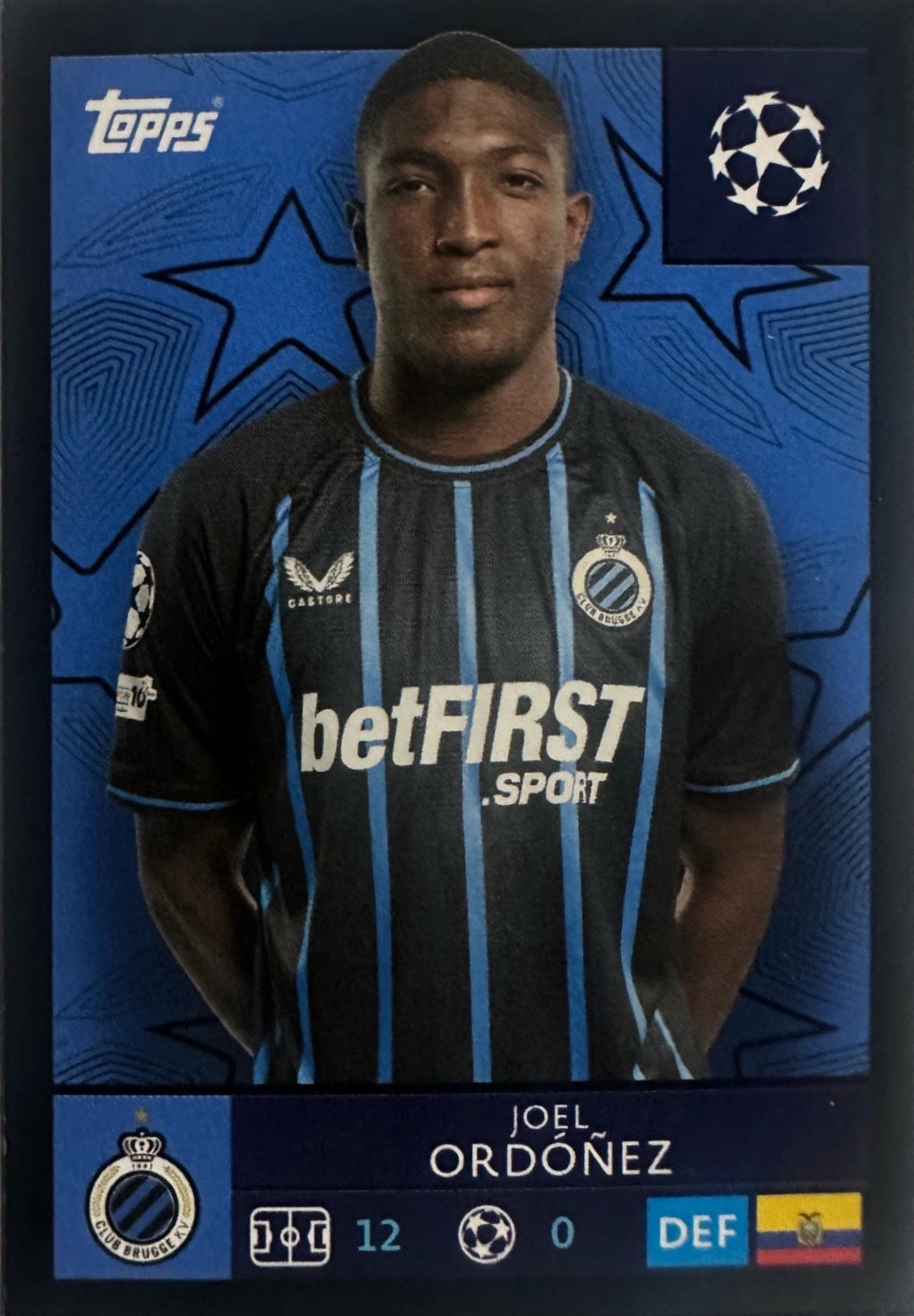 Topps UCL Champions League 2025/26 - Scegli Figurina Parallel Blue Black Red