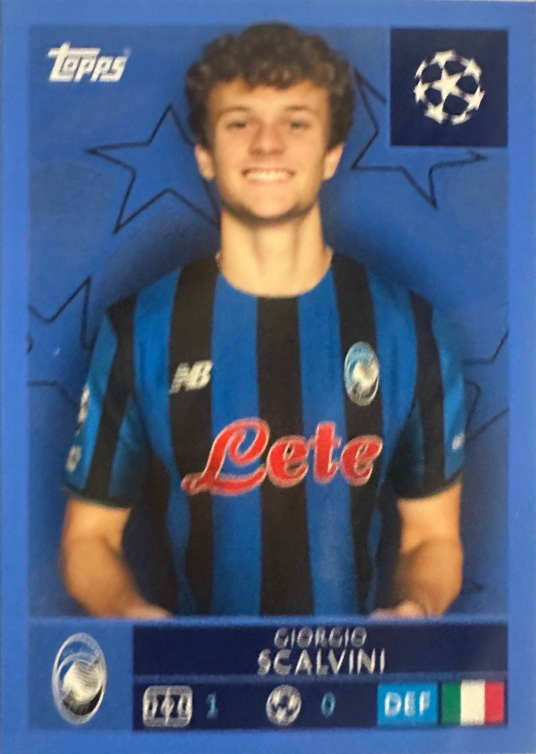 Topps UCL Champions League 2025/26 - Scegli Figurina Parallel Blue Black Red