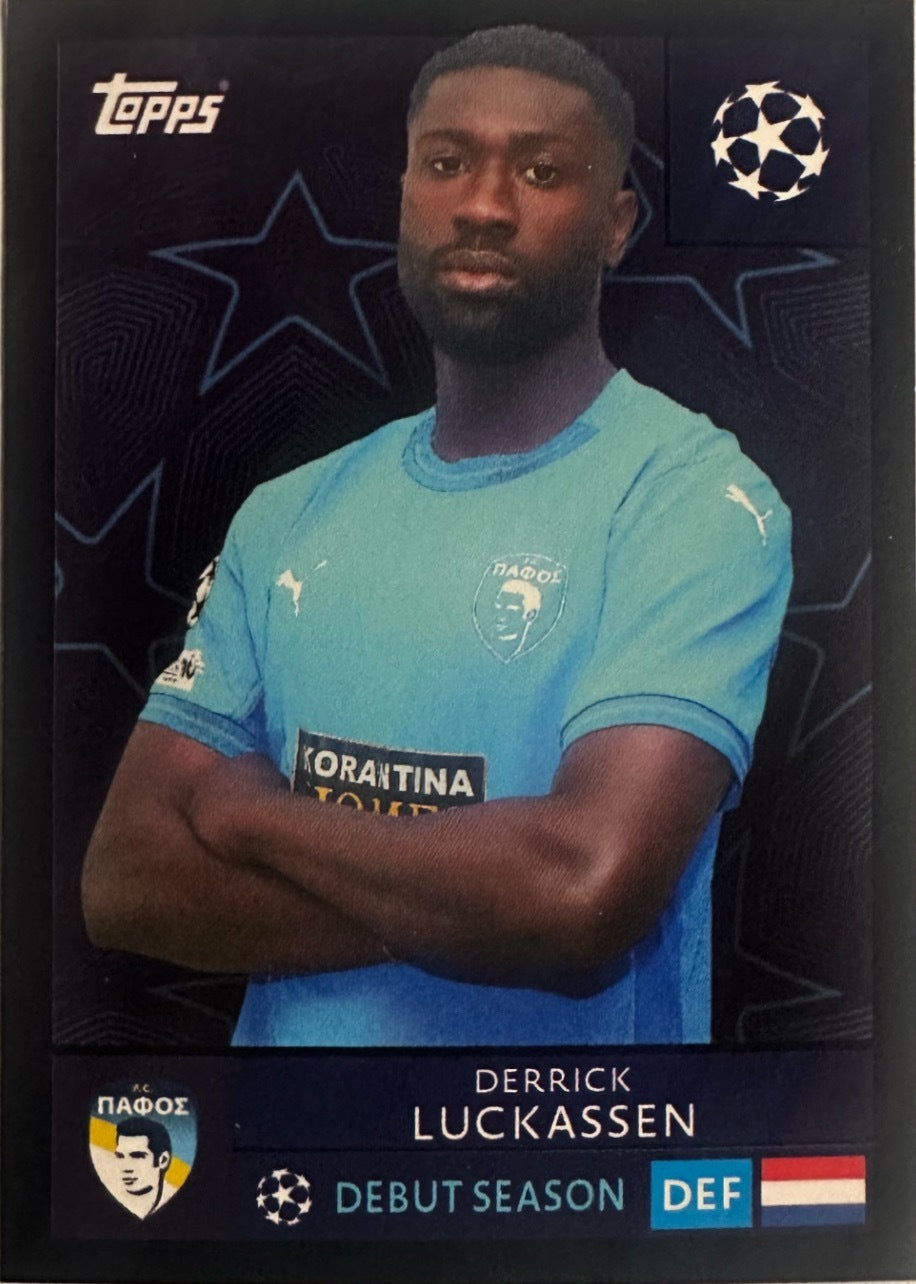 Topps UCL Champions League 2025/26 - Scegli Figurina Parallel Blue Black Red