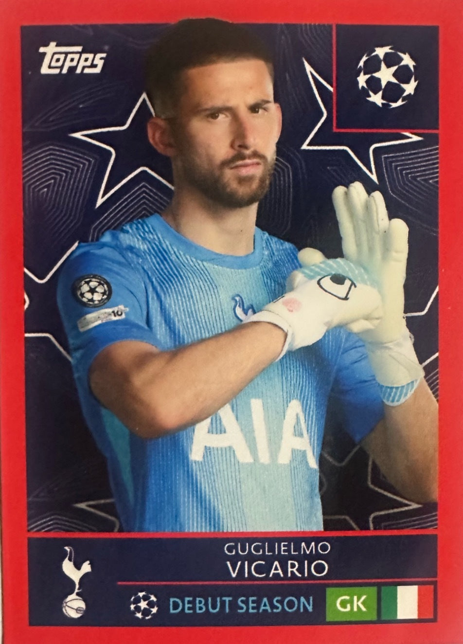 Topps UCL Champions League 2025/26 - Scegli Figurina Parallel Blue Black Red