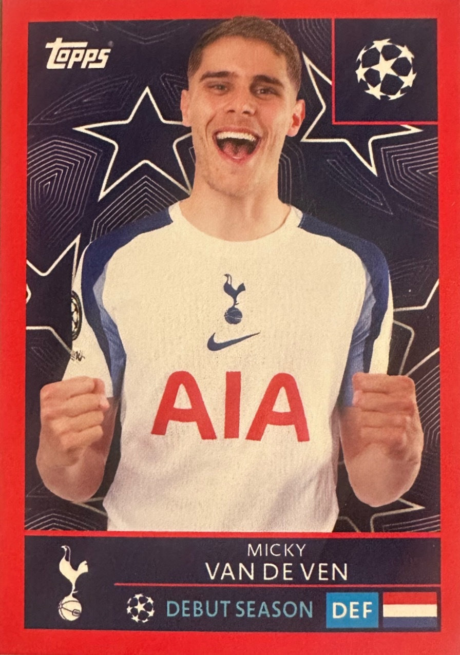 Topps UCL Champions League 2025/26 - Scegli Figurina Parallel Blue Black Red