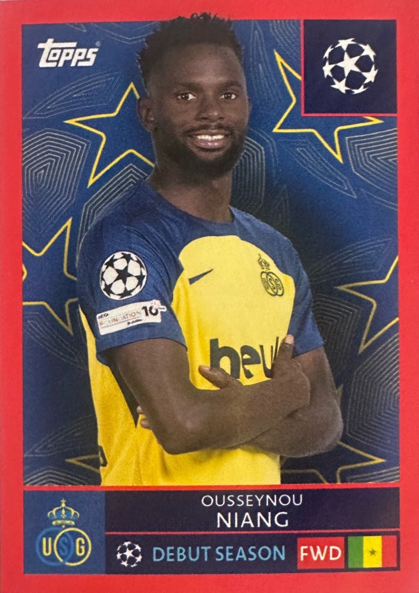 Topps UCL Champions League 2025/26 - Scegli Figurina Parallel Blue Black Red