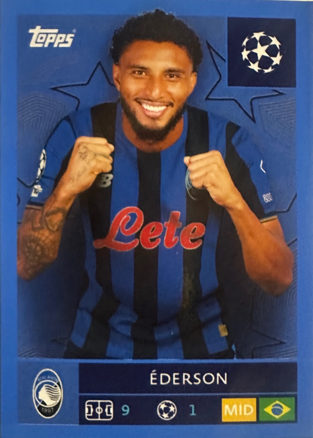 Topps UCL Champions League 2025/26 - Scegli Figurina Parallel Blue Black Red