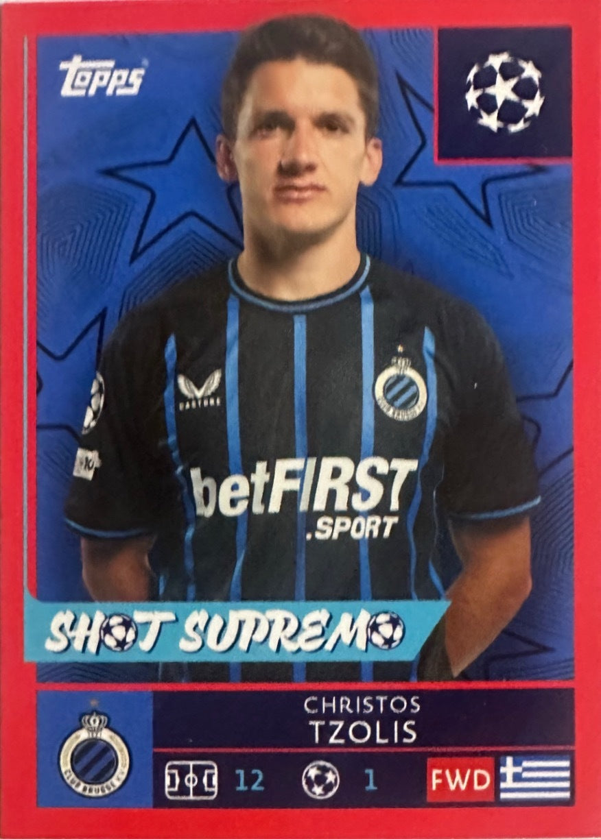 Topps UCL Champions League 2025/26 - Scegli Figurina Parallel Blue Black Red