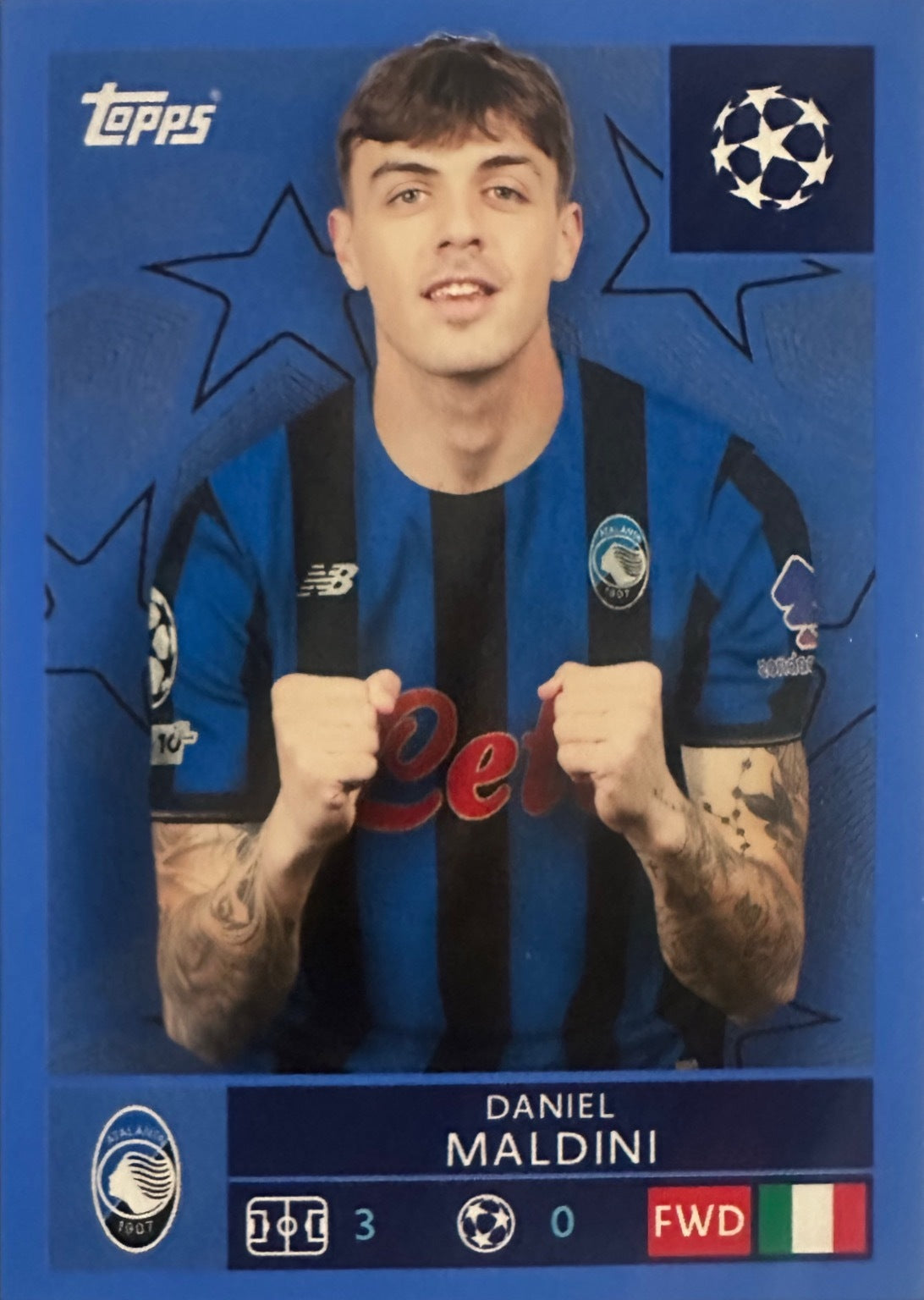 Topps UCL Champions League 2025/26 - Scegli Figurina Parallel Blue Black Red