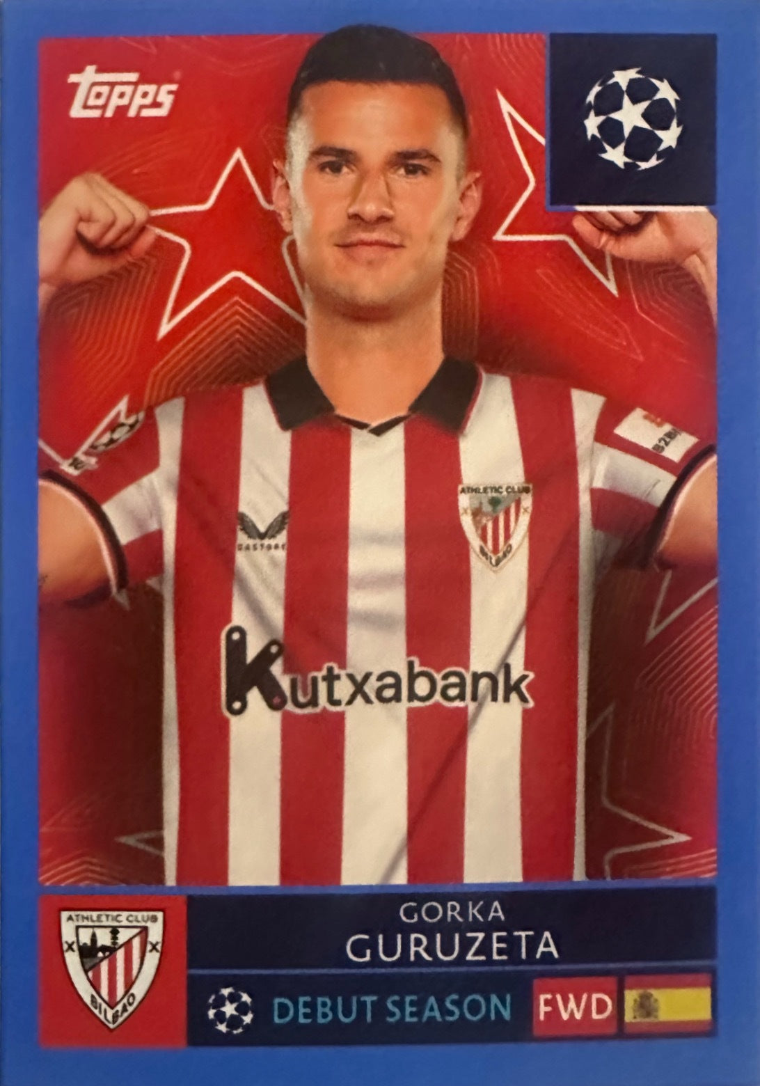 Topps UCL Champions League 2025/26 - Scegli Figurina Parallel Blue Black Red