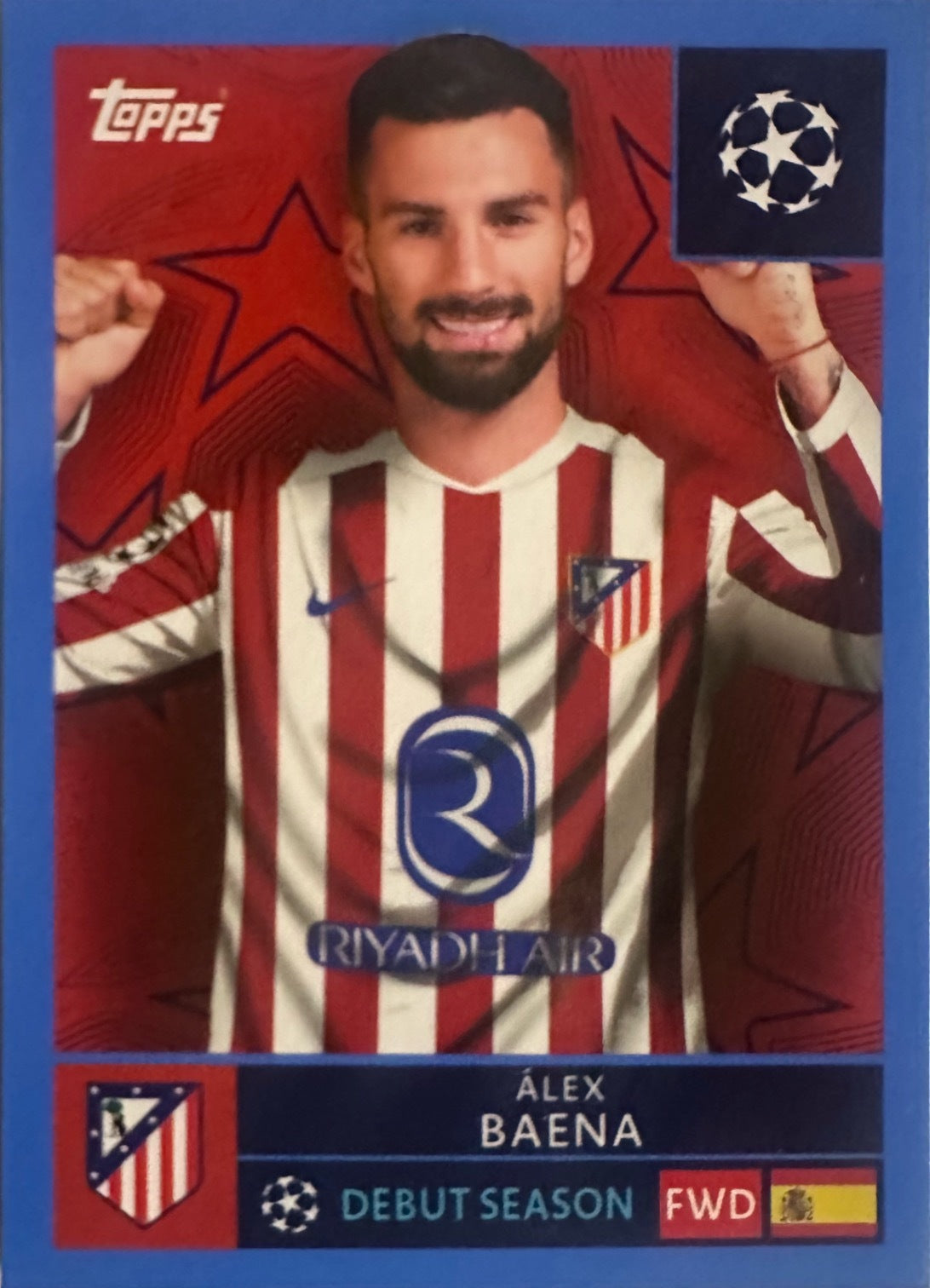 Topps UCL Champions League 2025/26 - Scegli Figurina Parallel Blue Black Red