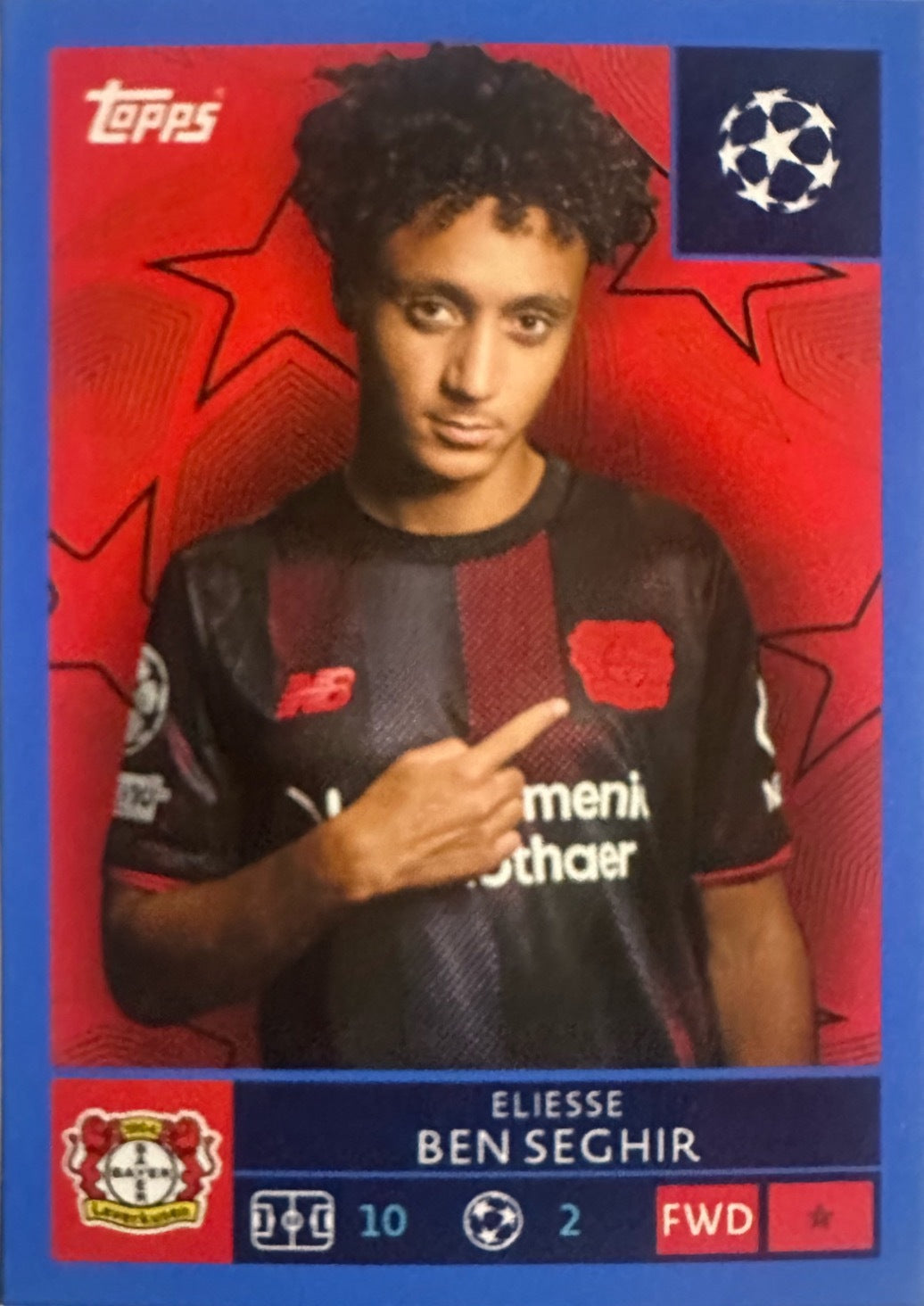 Topps UCL Champions League 2025/26 - Scegli Figurina Parallel Blue Black Red