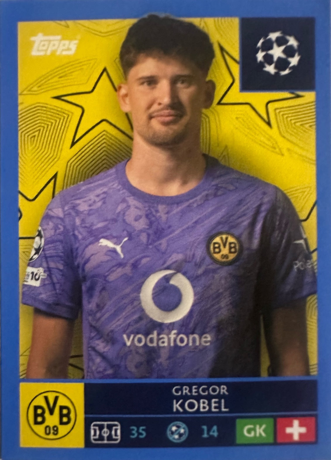 Topps UCL Champions League 2025/26 - Scegli Figurina Parallel Blue Black Red