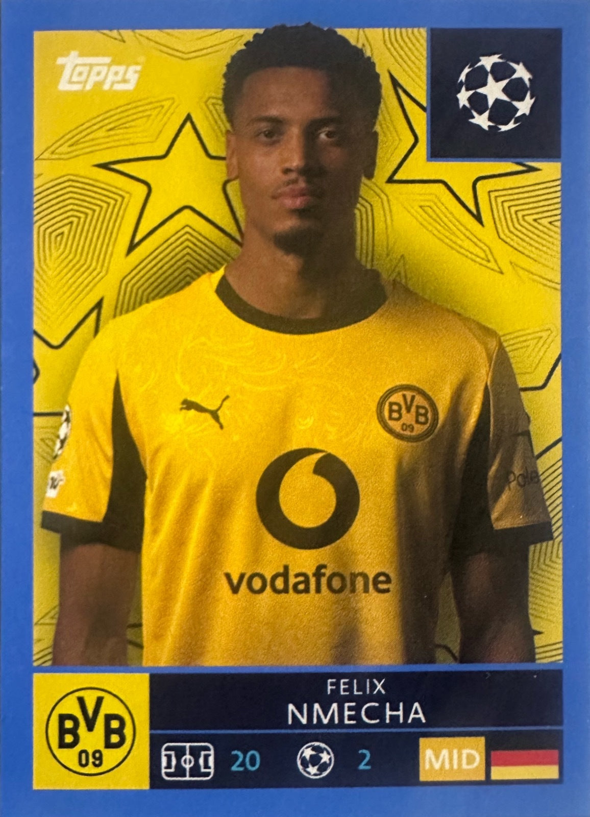 Topps UCL Champions League 2025/26 - Scegli Figurina Parallel Blue Black Red