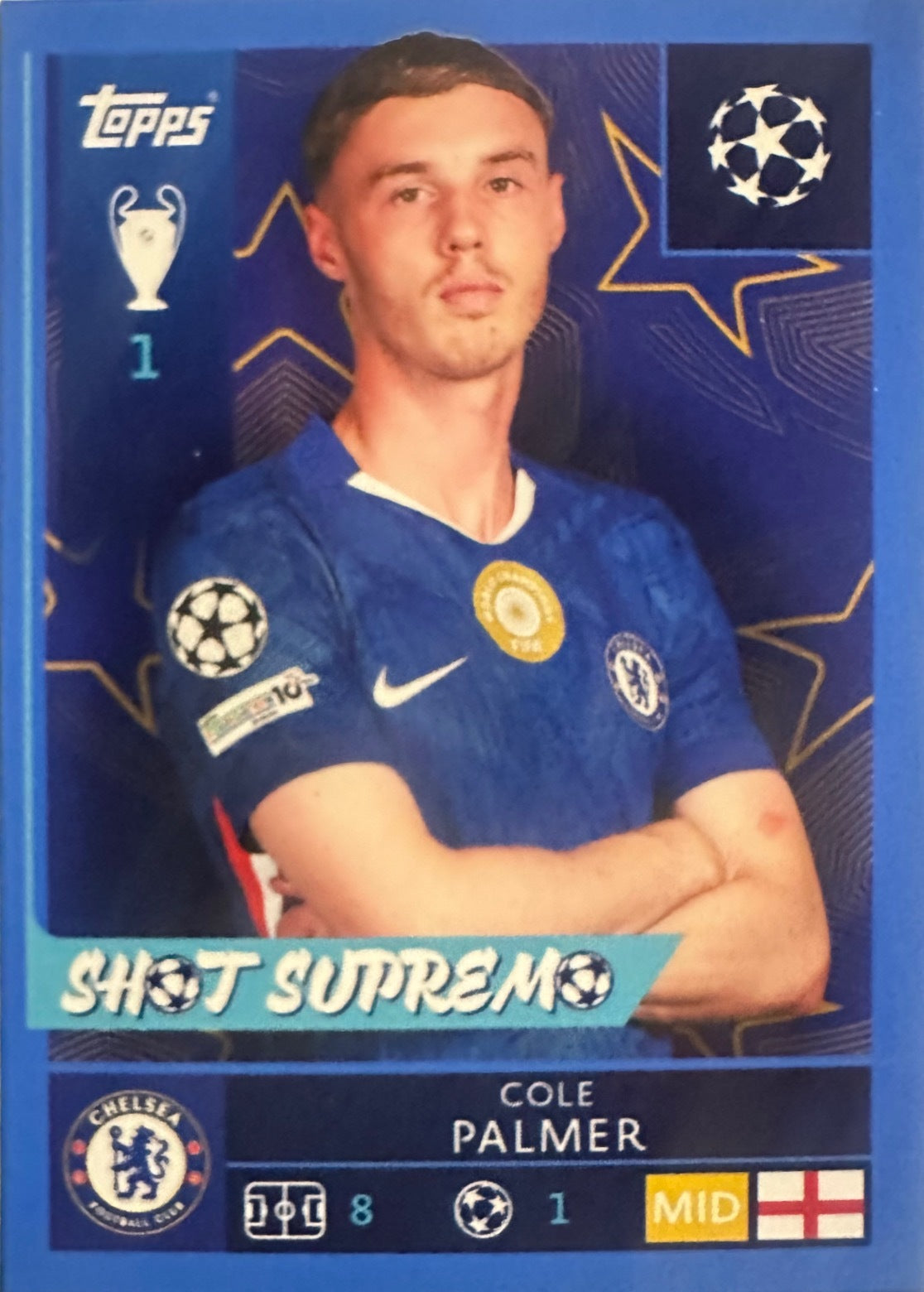 Topps UCL Champions League 2025/26 - Scegli Figurina Parallel Blue Black Red