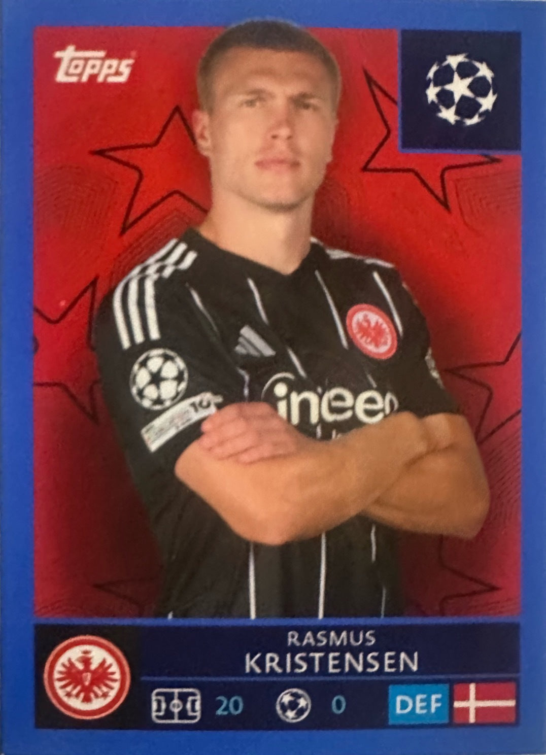 Topps UCL Champions League 2025/26 - Scegli Figurina Parallel Blue Black Red