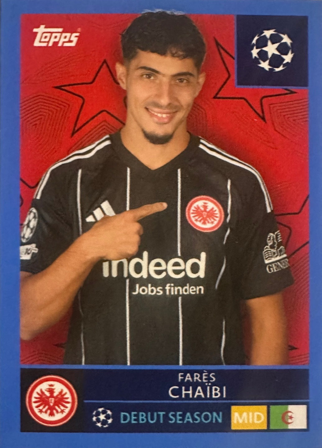 Topps UCL Champions League 2025/26 - Scegli Figurina Parallel Blue Black Red