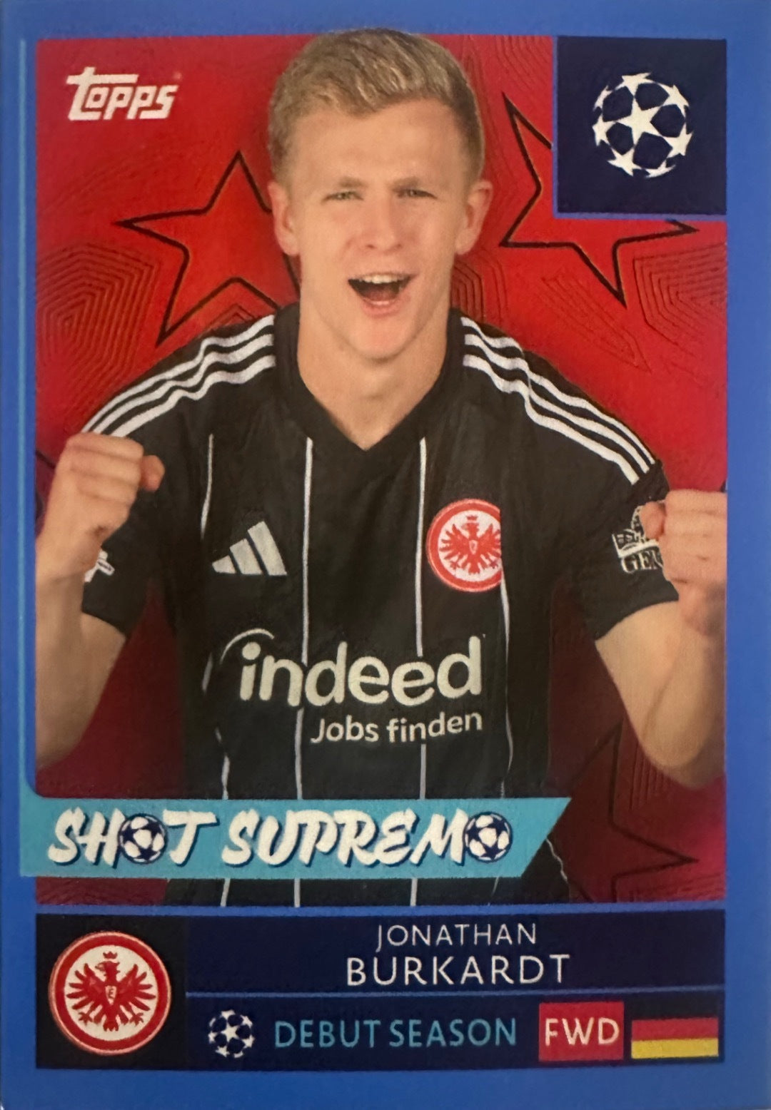 Topps UCL Champions League 2025/26 - Scegli Figurina Parallel Blue Black Red