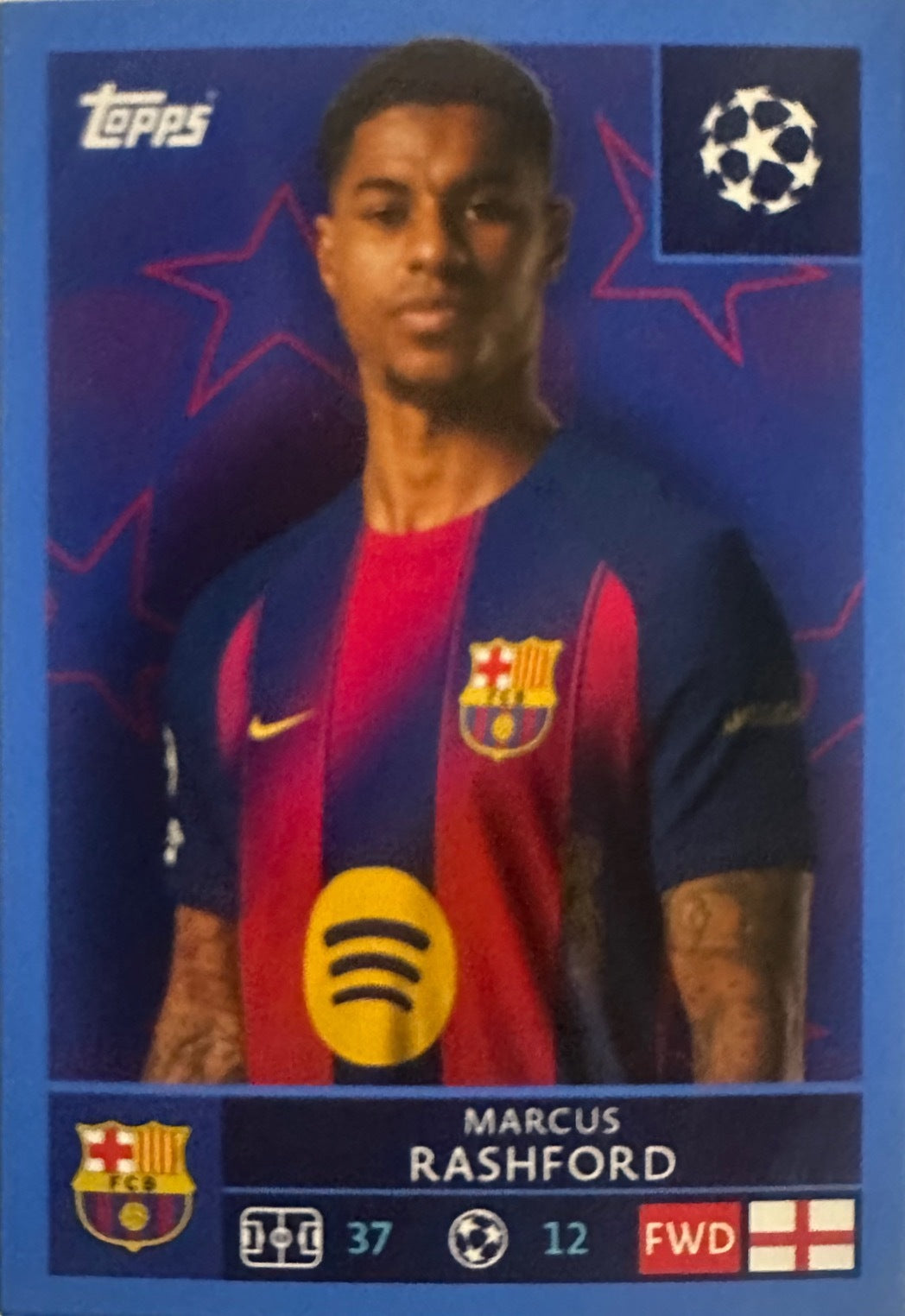 Topps UCL Champions League 2025/26 - Scegli Figurina Parallel Blue Black Red