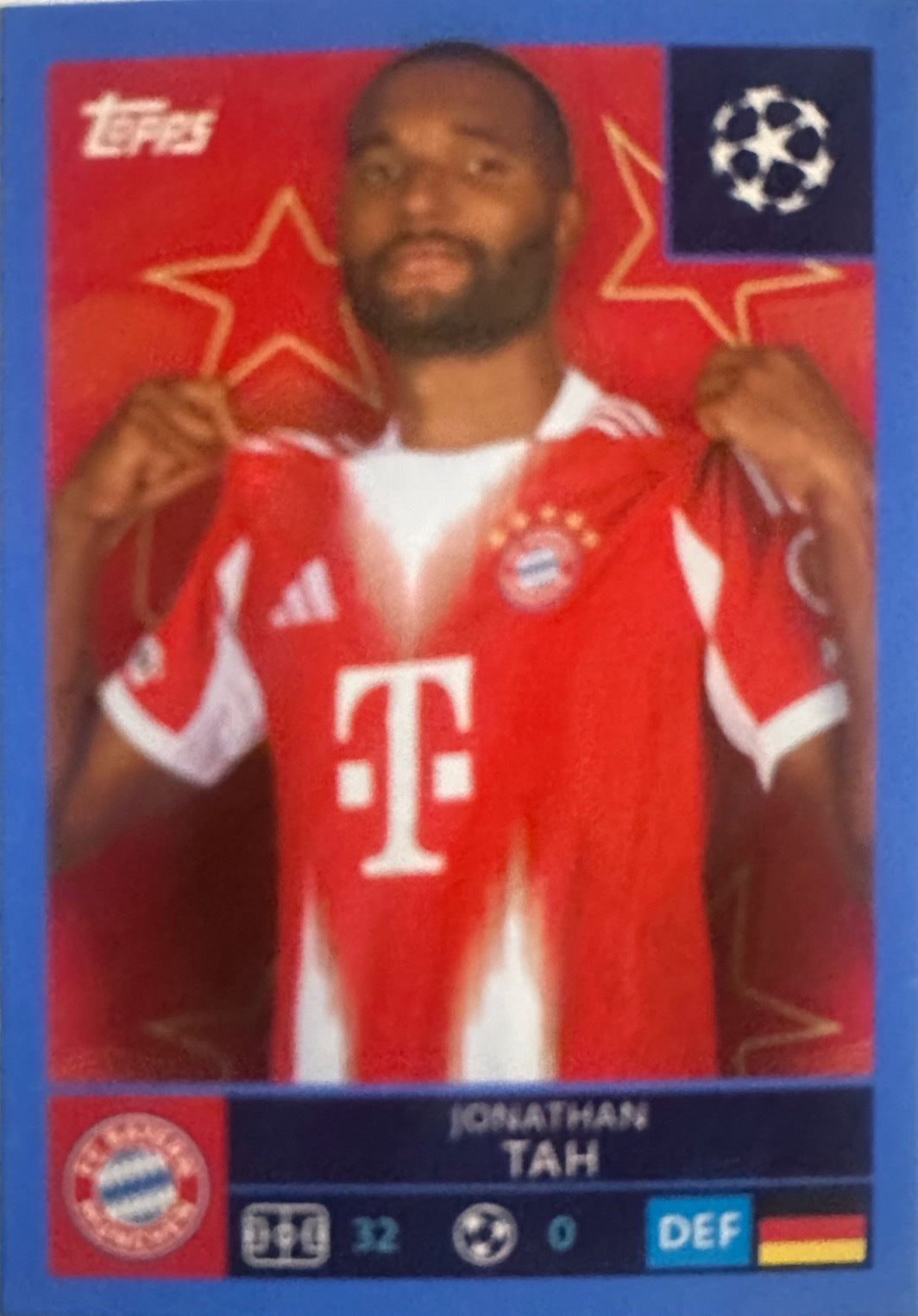 Topps UCL Champions League 2025/26 - Scegli Figurina Parallel Blue Black Red