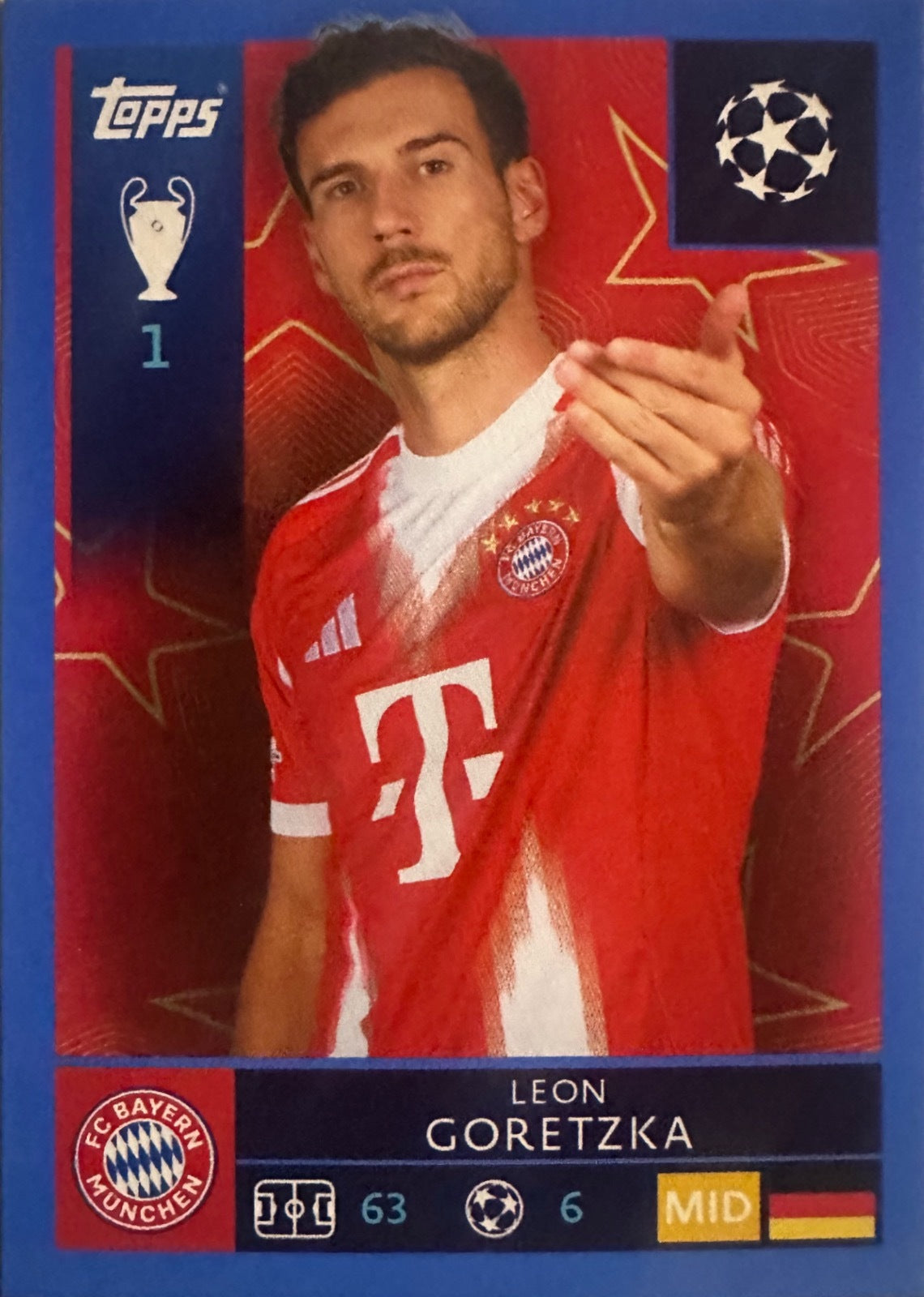 Topps UCL Champions League 2025/26 - Scegli Figurina Parallel Blue Black Red