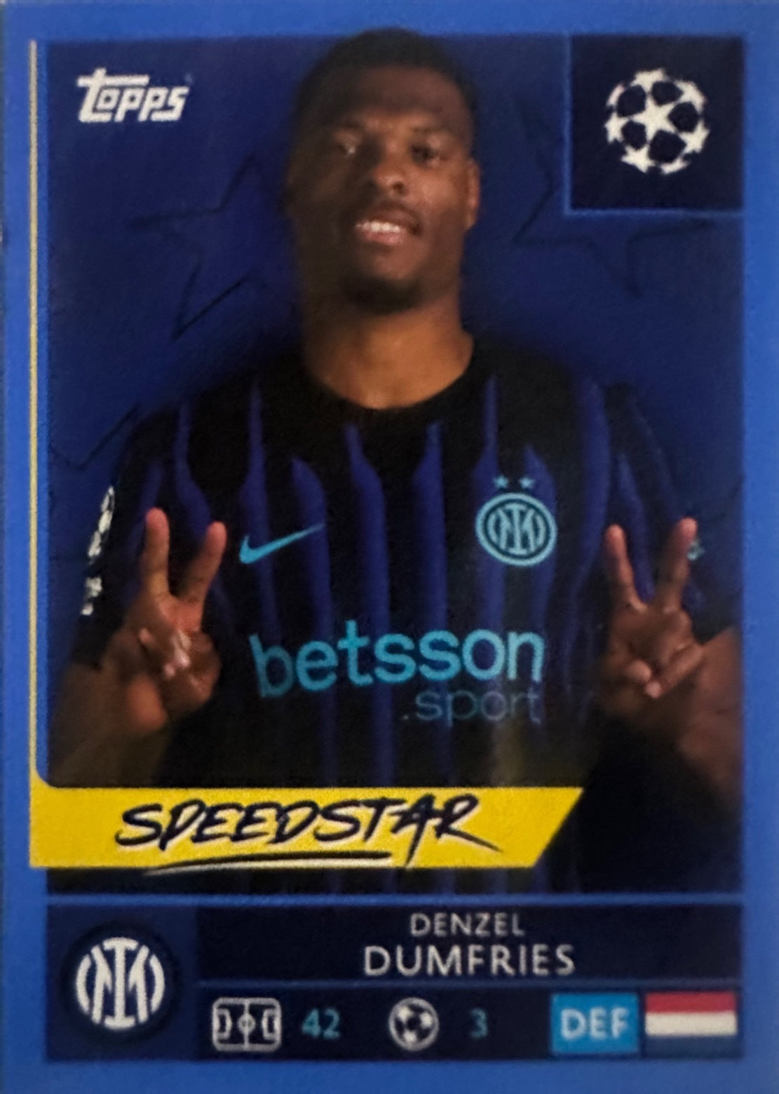 Topps UCL Champions League 2025/26 - Scegli Figurina Parallel Blue Black Red