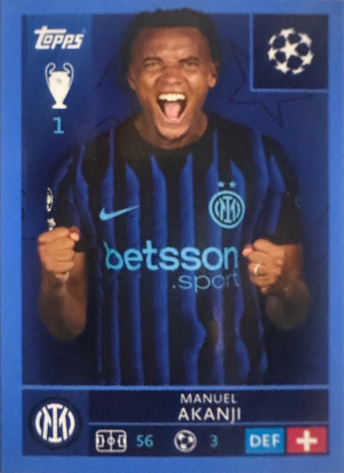 Topps UCL Champions League 2025/26 - Scegli Figurina Parallel Blue Black Red