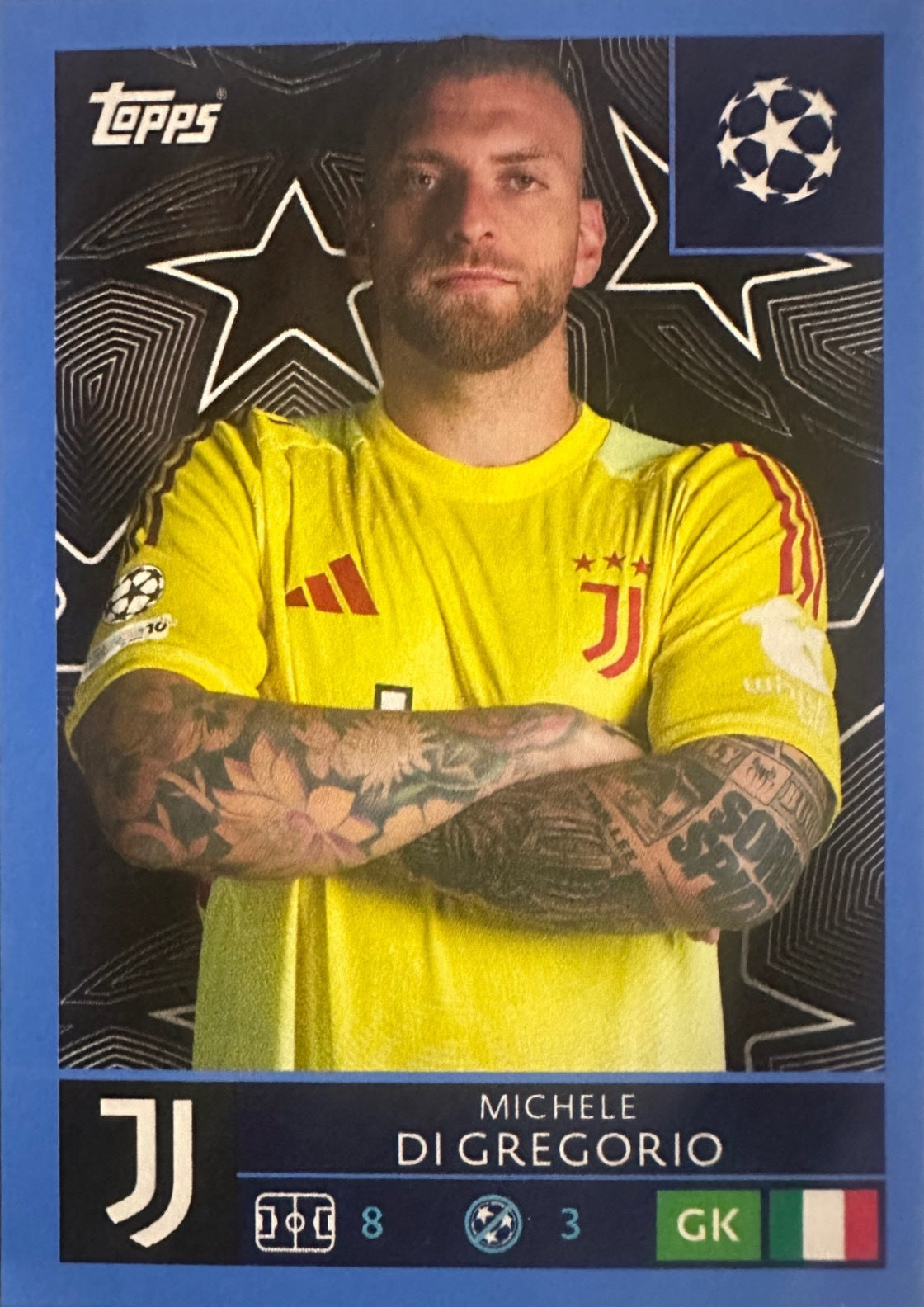 Topps UCL Champions League 2025/26 - Scegli Figurina Parallel Blue Black Red