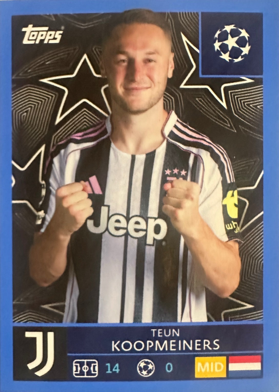 Topps UCL Champions League 2025/26 - Scegli Figurina Parallel Blue Black Red