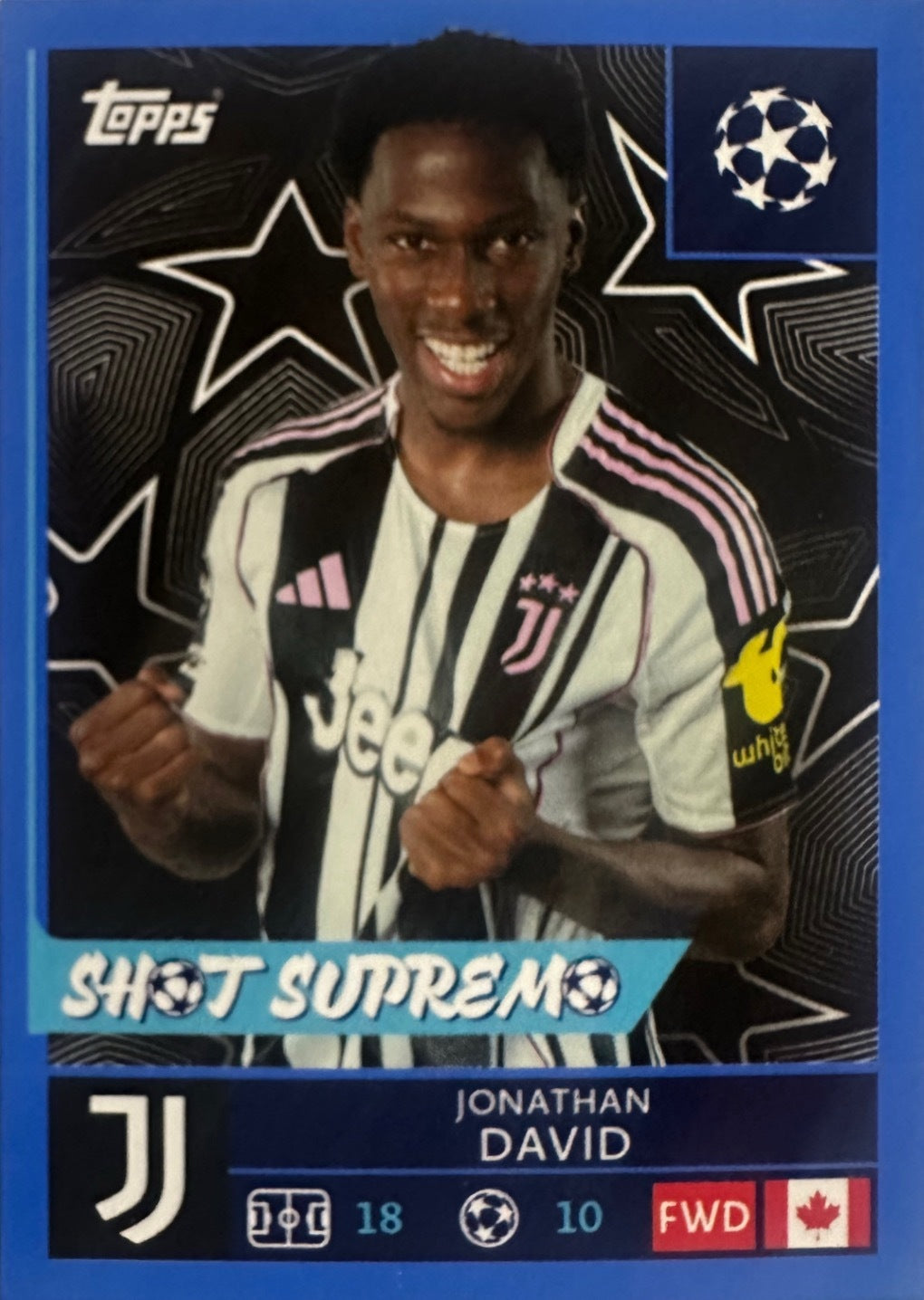 Topps UCL Champions League 2025/26 - Scegli Figurina Parallel Blue Black Red