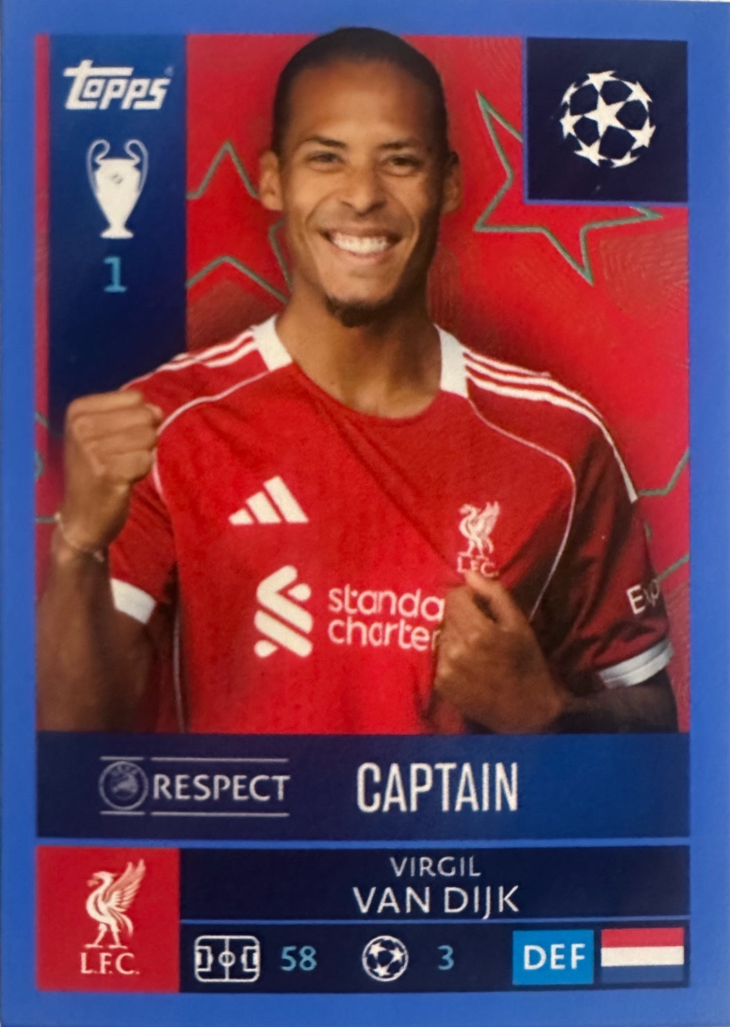 Topps UCL Champions League 2025/26 - Scegli Figurina Parallel Blue Black Red