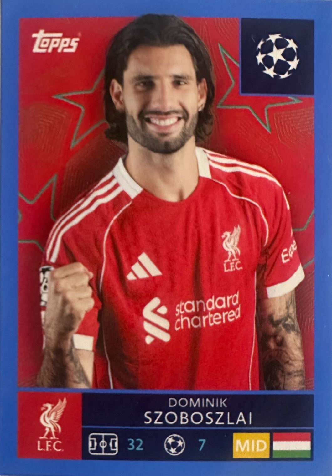 Topps UCL Champions League 2025/26 - Scegli Figurina Parallel Blue Black Red