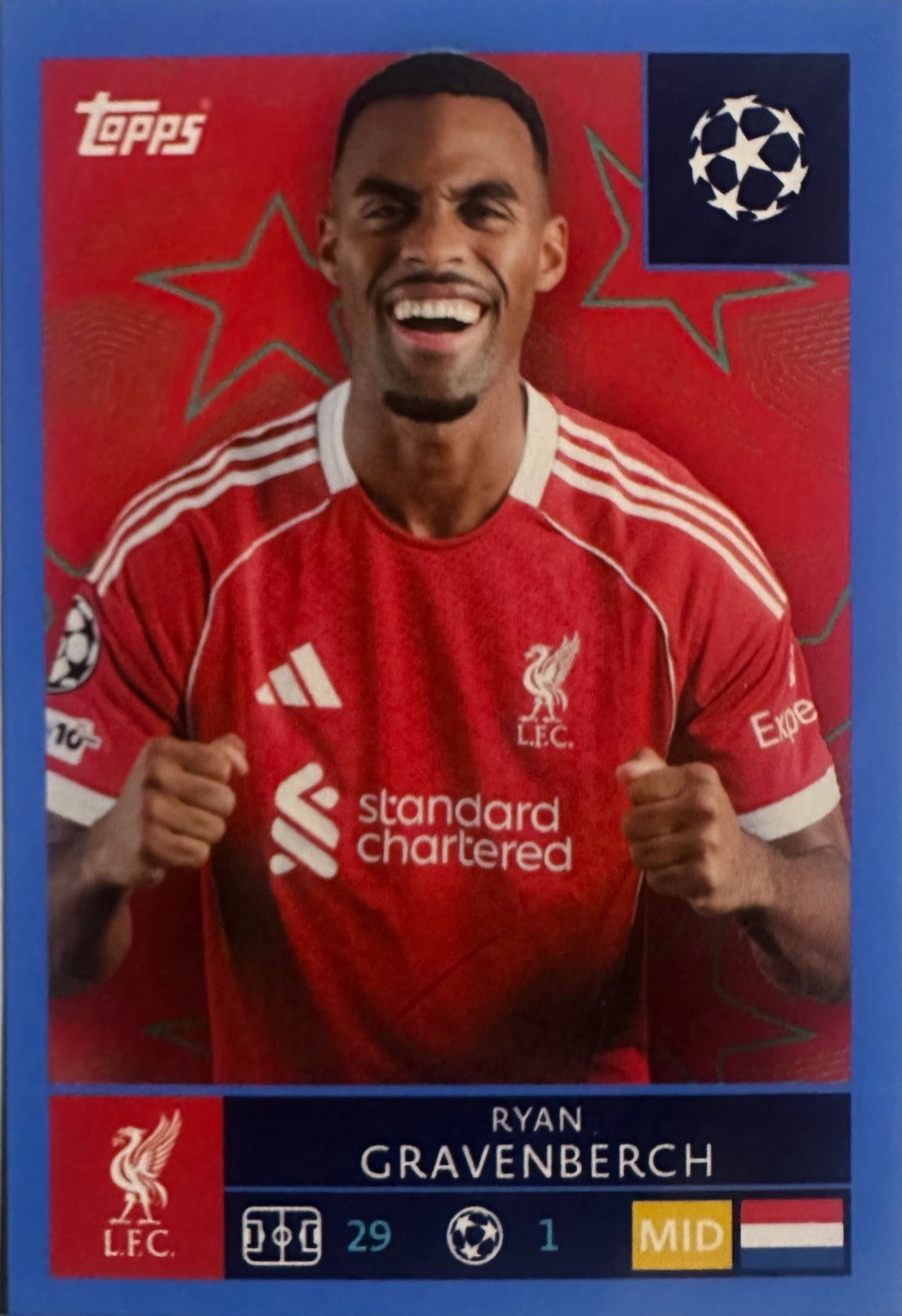 Topps UCL Champions League 2025/26 - Scegli Figurina Parallel Blue Black Red