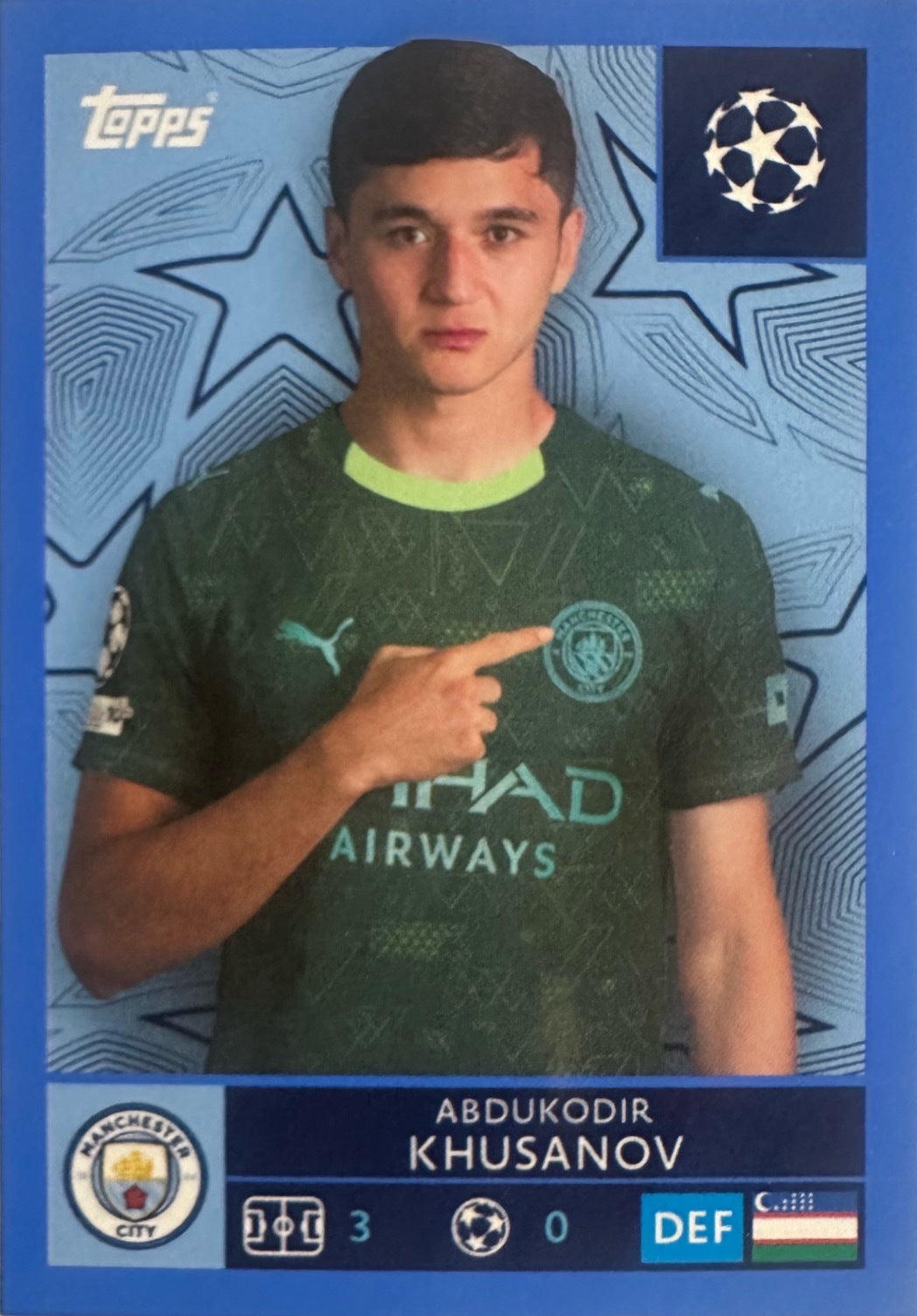 Topps UCL Champions League 2025/26 - Scegli Figurina Parallel Blue Black Red