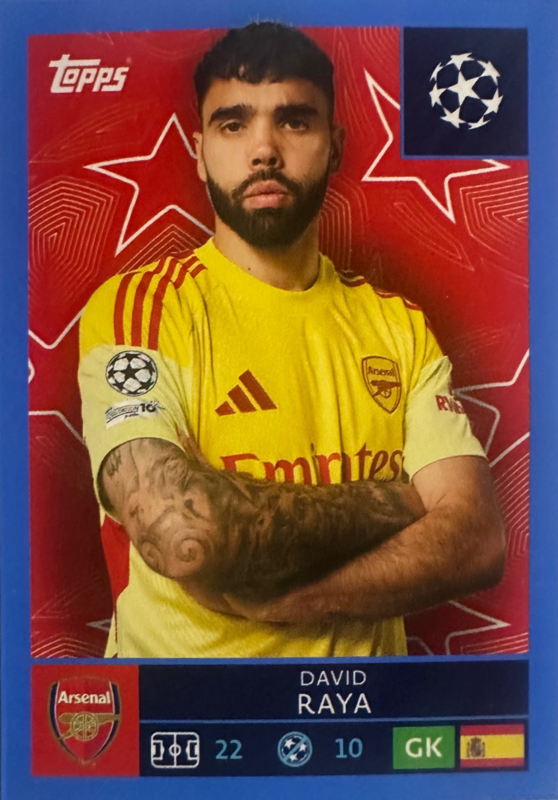 Topps UCL Champions League 2025/26 - Scegli Figurina Parallel Blue Black Red